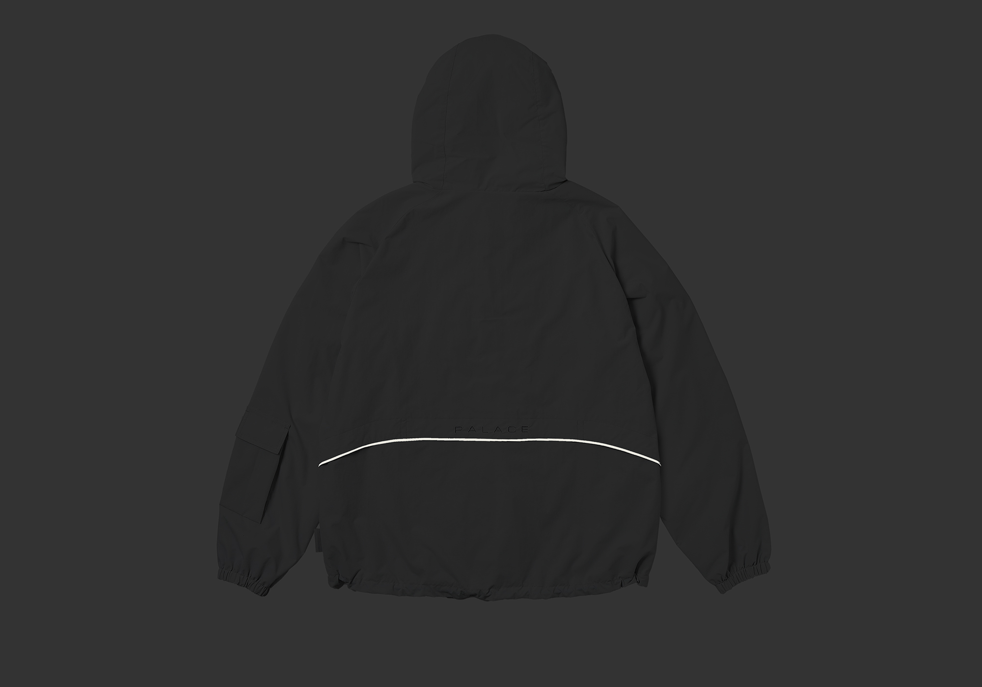 ジャケット・アウター PALACE ARC SHELL HOODED JACKET BLACK Arc Shell Hooded Jacket Black - Spring 2024 - Palace Community