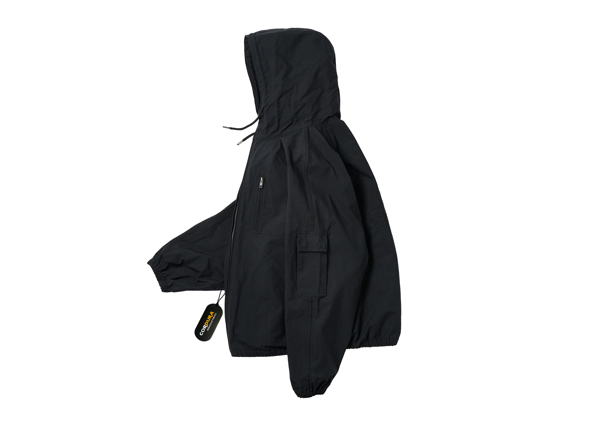 PALACE CORDURA RS ZIP OFF JACKET L BLACK Gore-Tex Cotton Rs Jacket