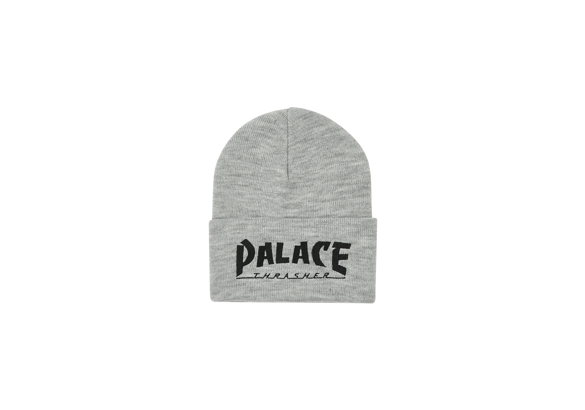 Palace x Thrasher Beanie Grey – N-Hype