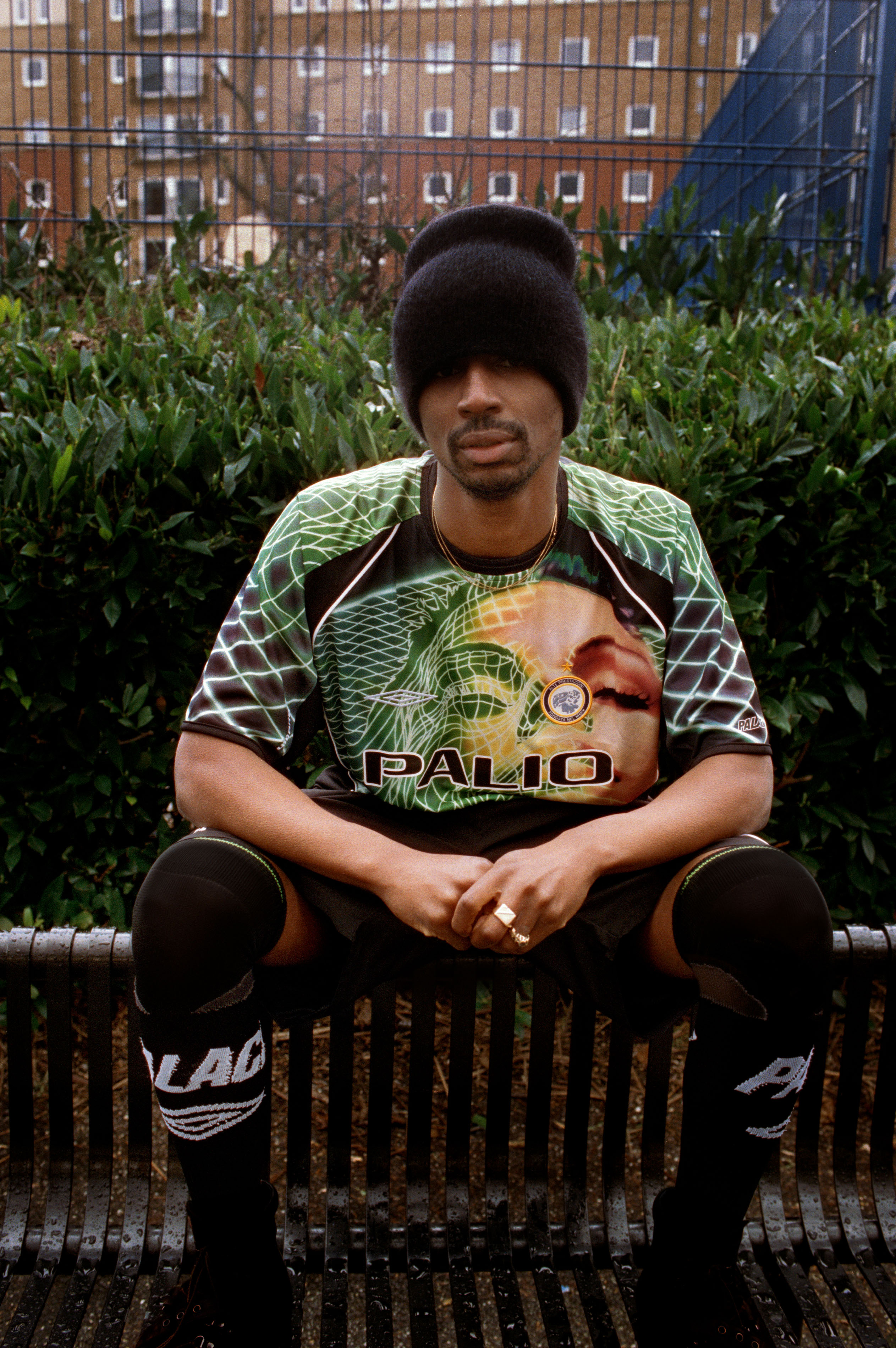 Palace x Umbro Warm Up Crew Black メンズ - SS24 - JP