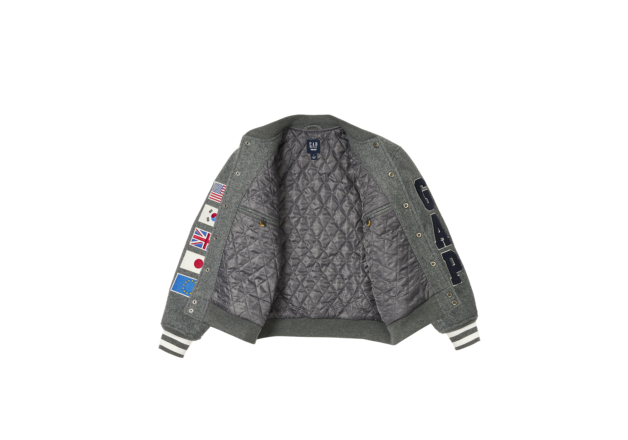 PALACE GAP KIDS VARSITY JACKET | PALACE SKATEBOARDS