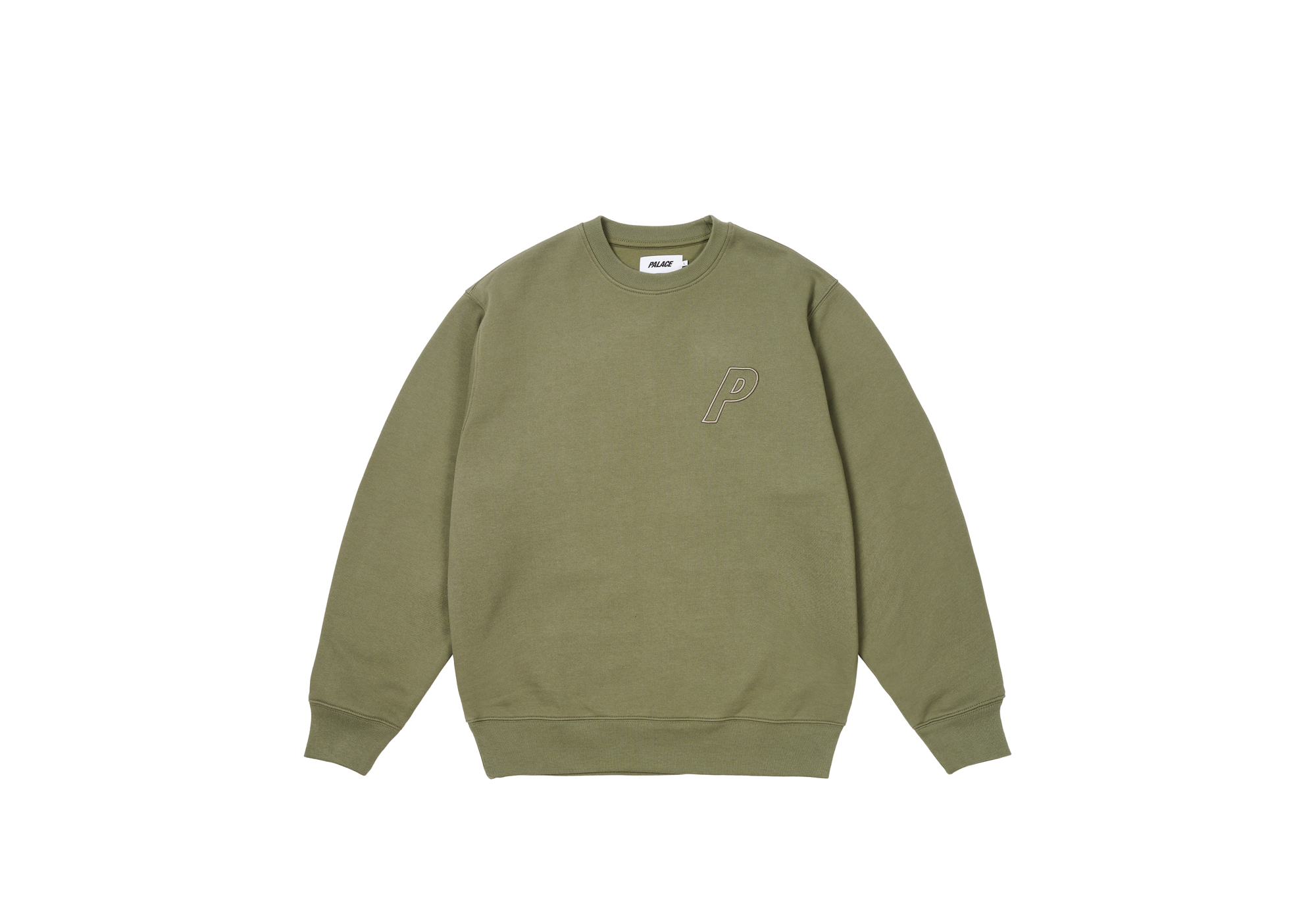 Palace パレス スケートボーズ P-3 CHENILLE CREW OUTLINE P-3 CREW | PALACE SKATEBOARDS
