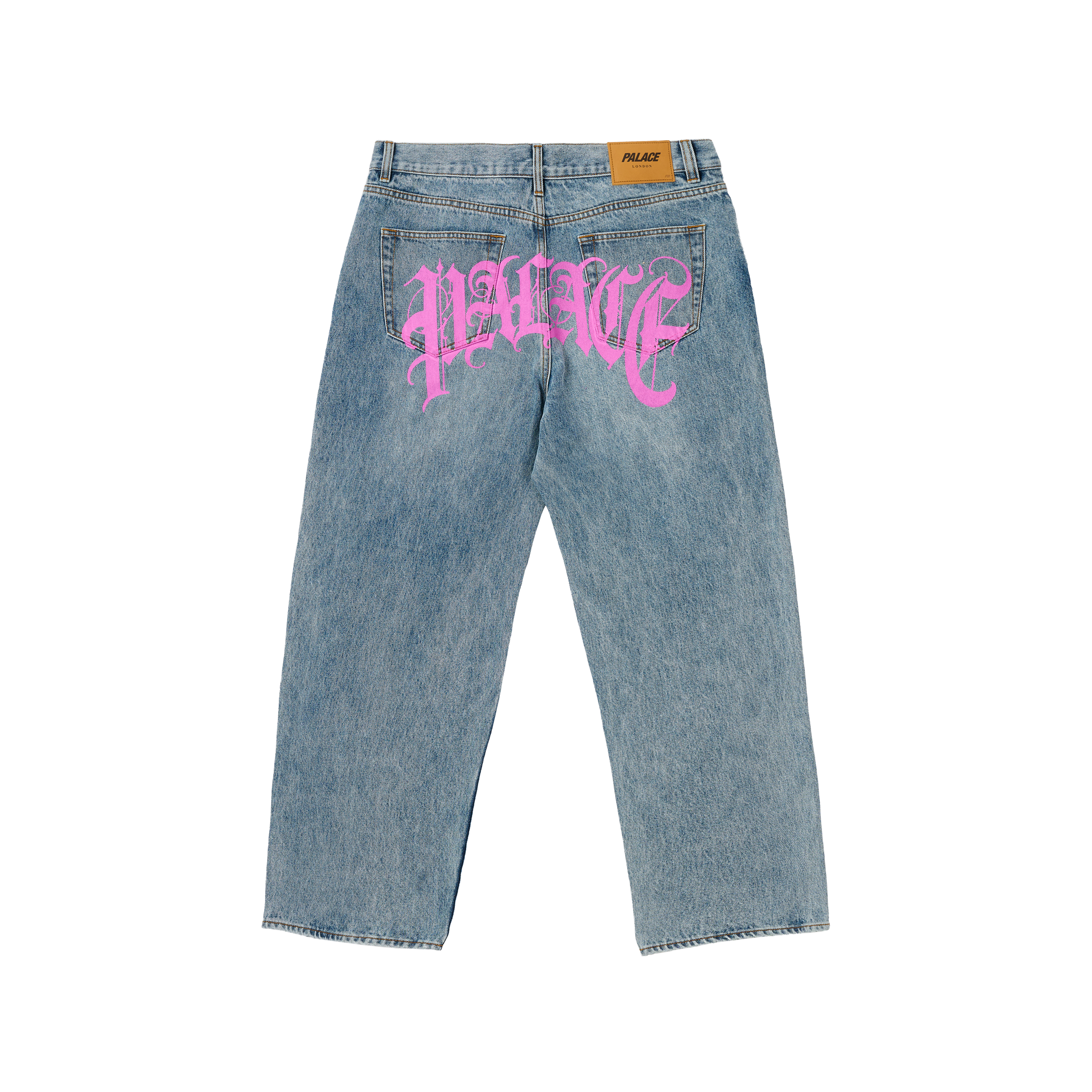 スケートボード Palace p100 super baggy 32inc indigo P100 SUPER BAGGY JEAN | PALACE SKATEBOARDS