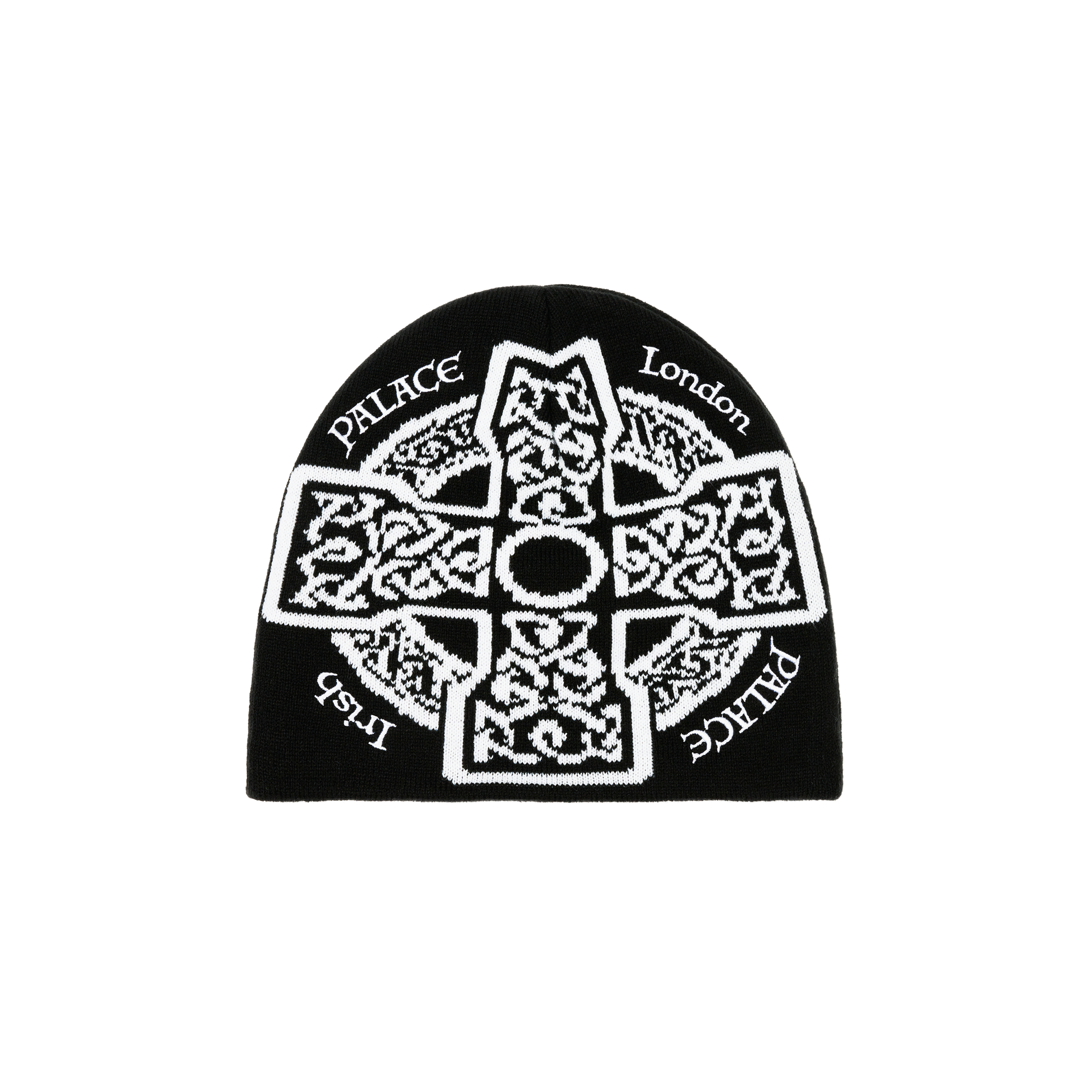 黒　palace celtic nein cuff beanie ビーニー　新品 Palace Celtic Nein Cuff Beanie Black メンズ - SS24 - JP