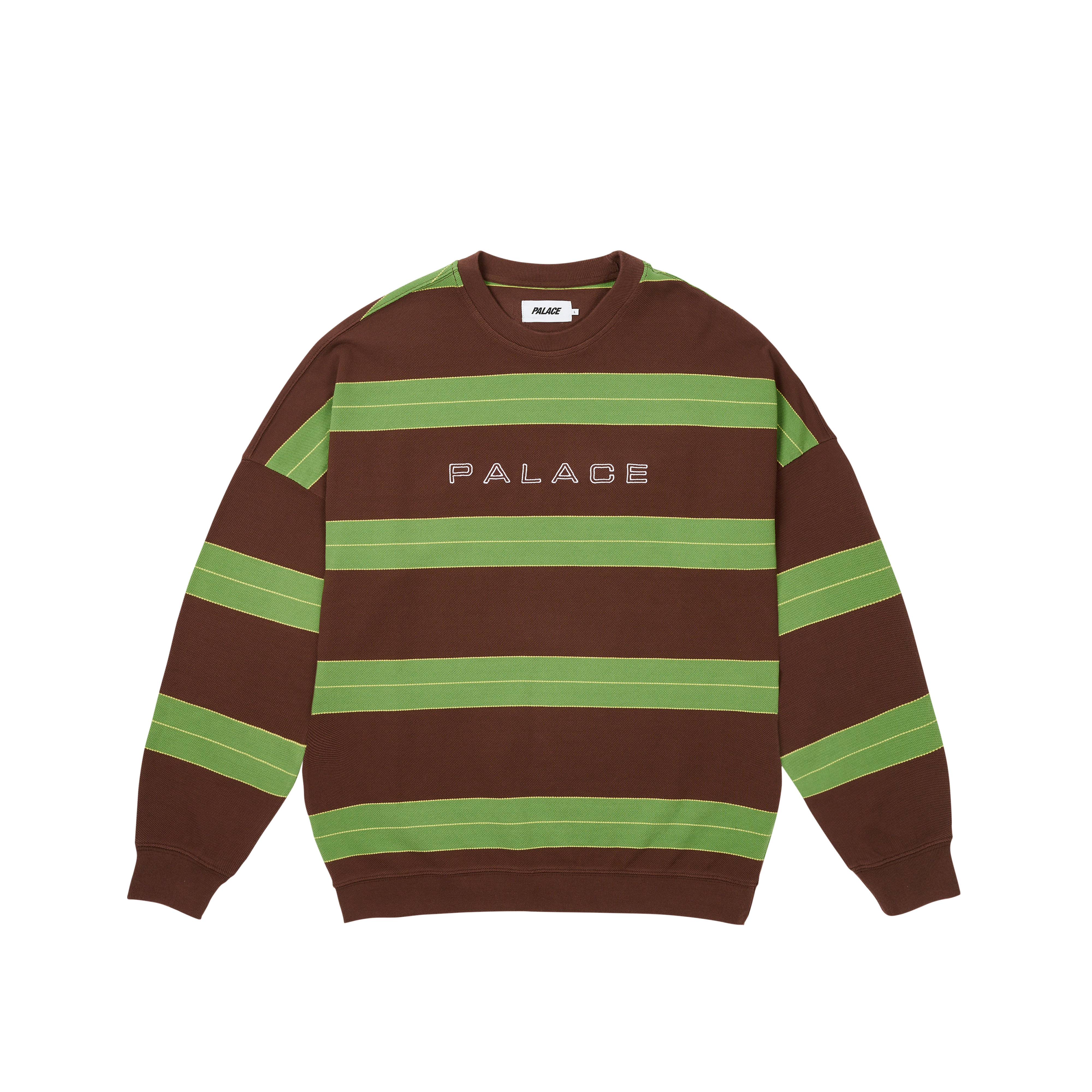 ウェア palace flag stripe crew Palace Flag Stripe Crew Navy Men's - SS22 - US