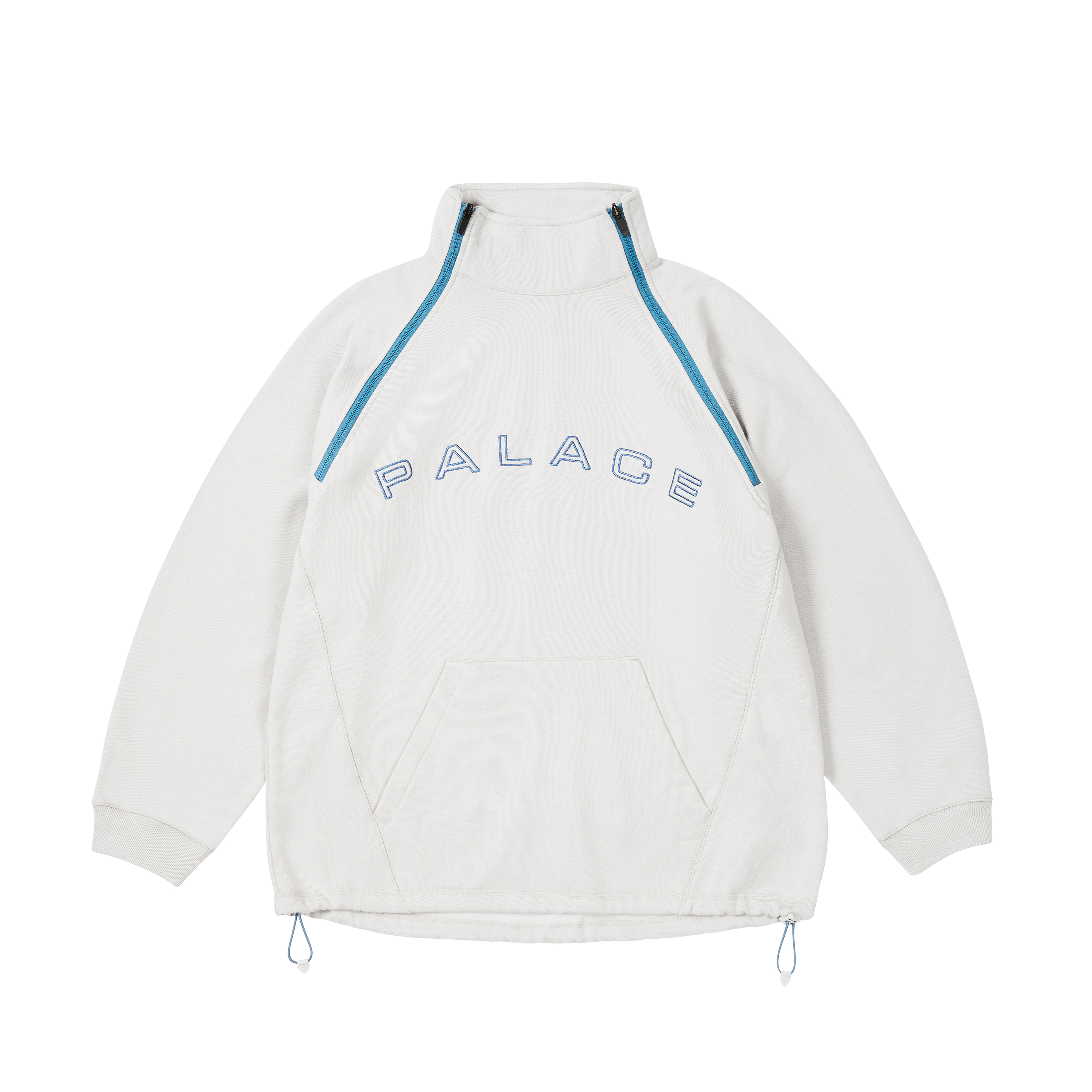 メンズウェア PALACE Italia Zip Funnel \"Soft White\" XL ITALIA ZIP FUNNEL | PALACE SKATEBOARDS