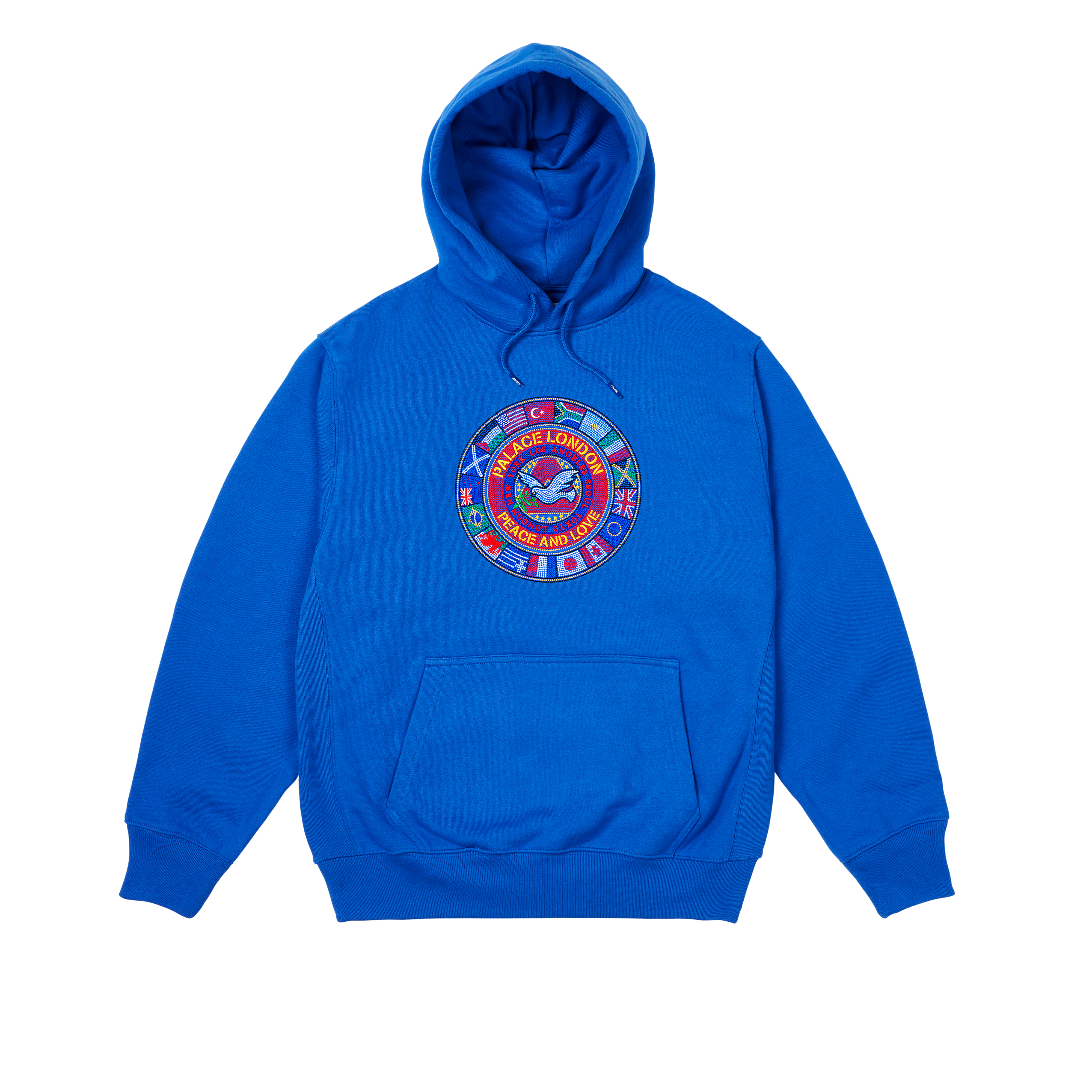 Palace x Anarchic Adjustment Humanity Hoodie Size Small | eBay