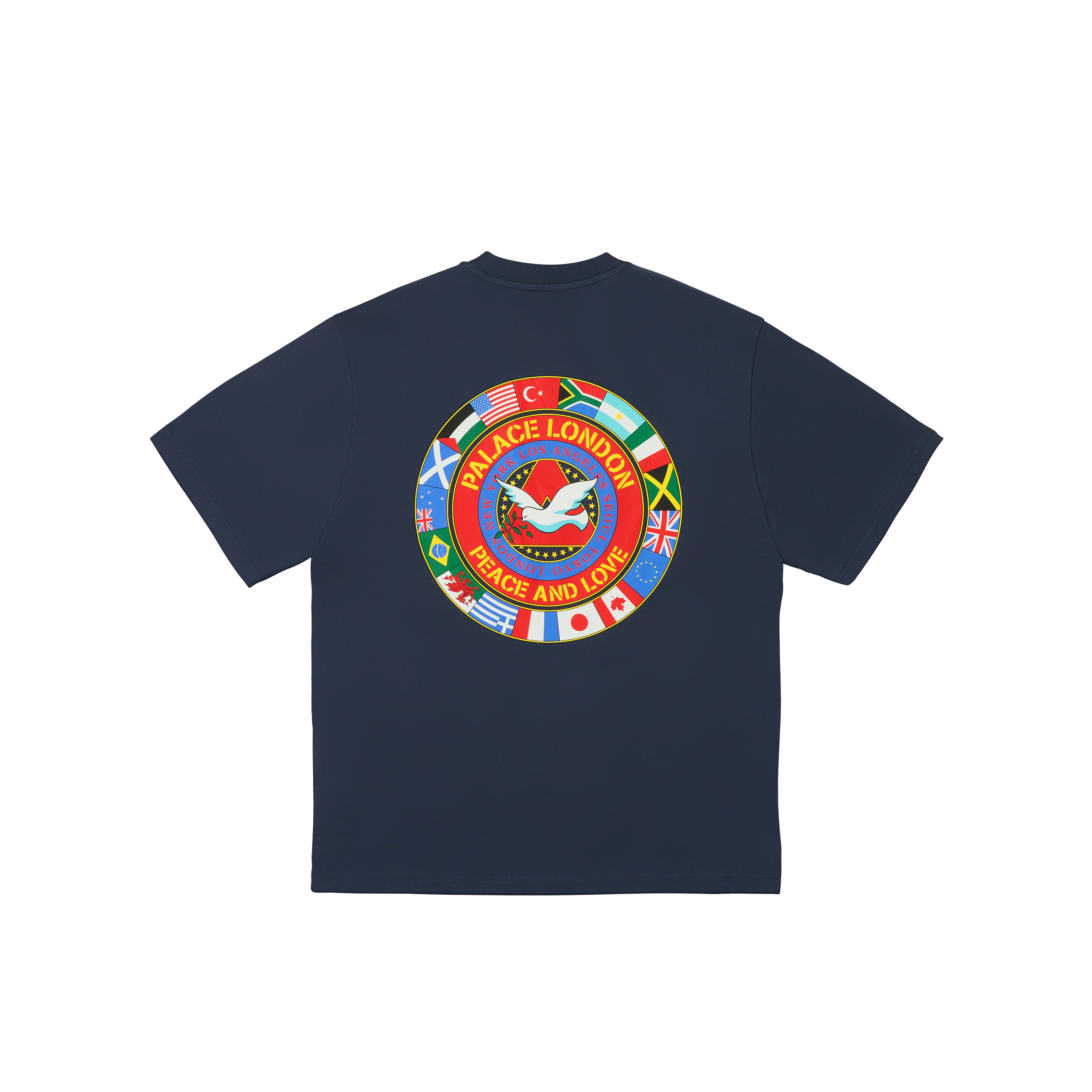 PALACE NATIONS T-SHIRT | PALACE SKATEBOARDS