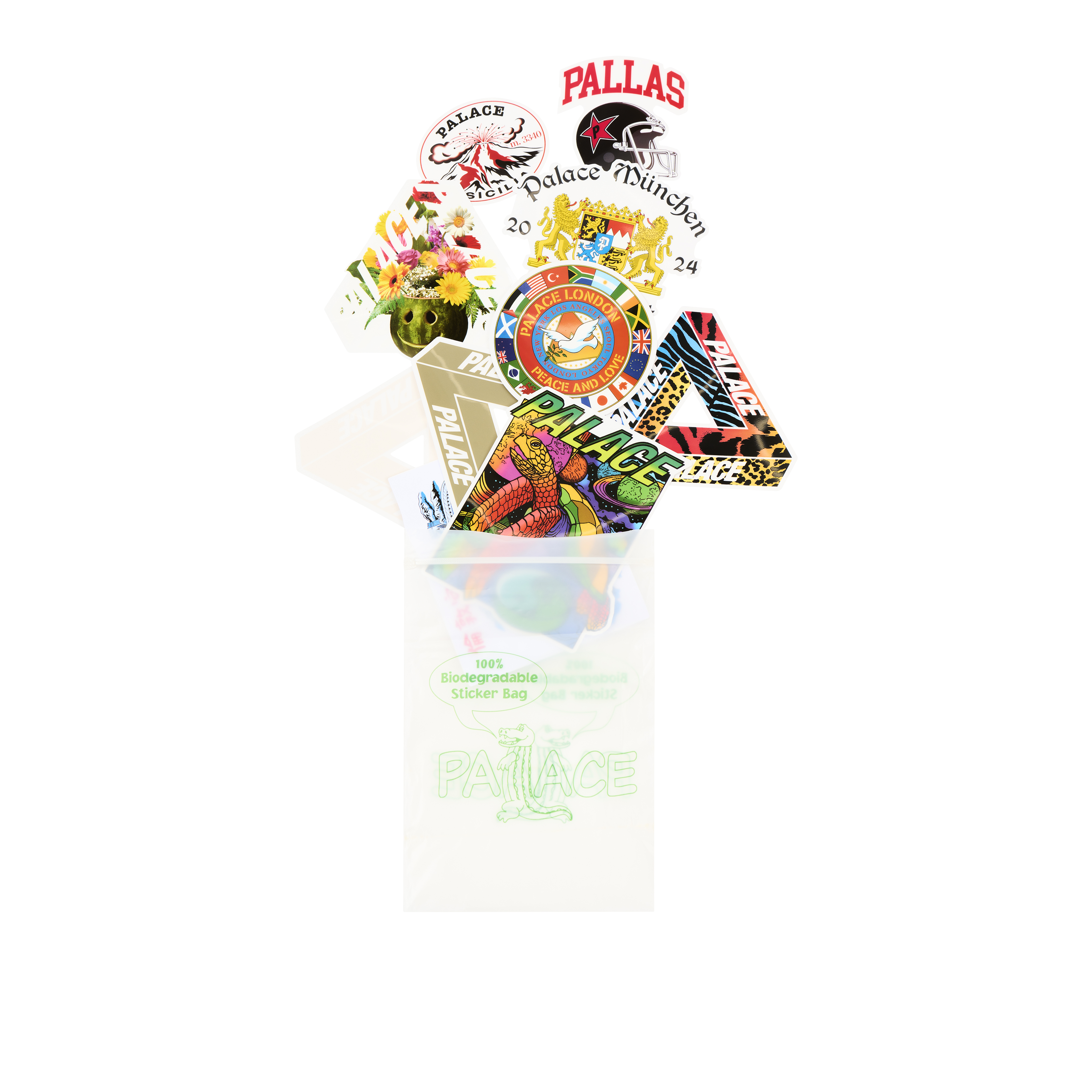 AUTUMN STICKER PACK | PALACE SKATEBOARDS