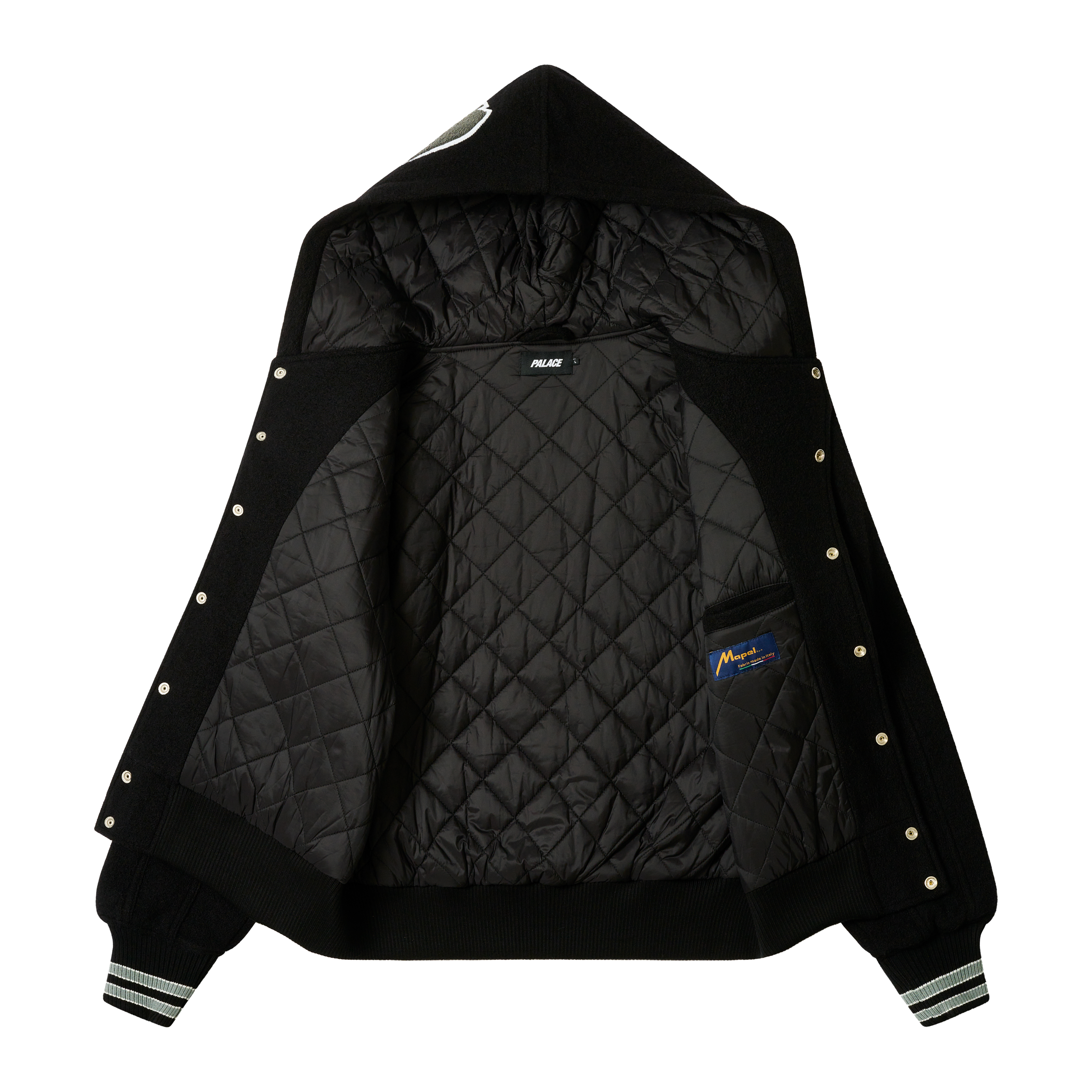 最安！MサイズPALACE HOODED VARSITY JACKET NAVY Hooded Varsity Jacket Navy - Autumn 2024 - Palace Community