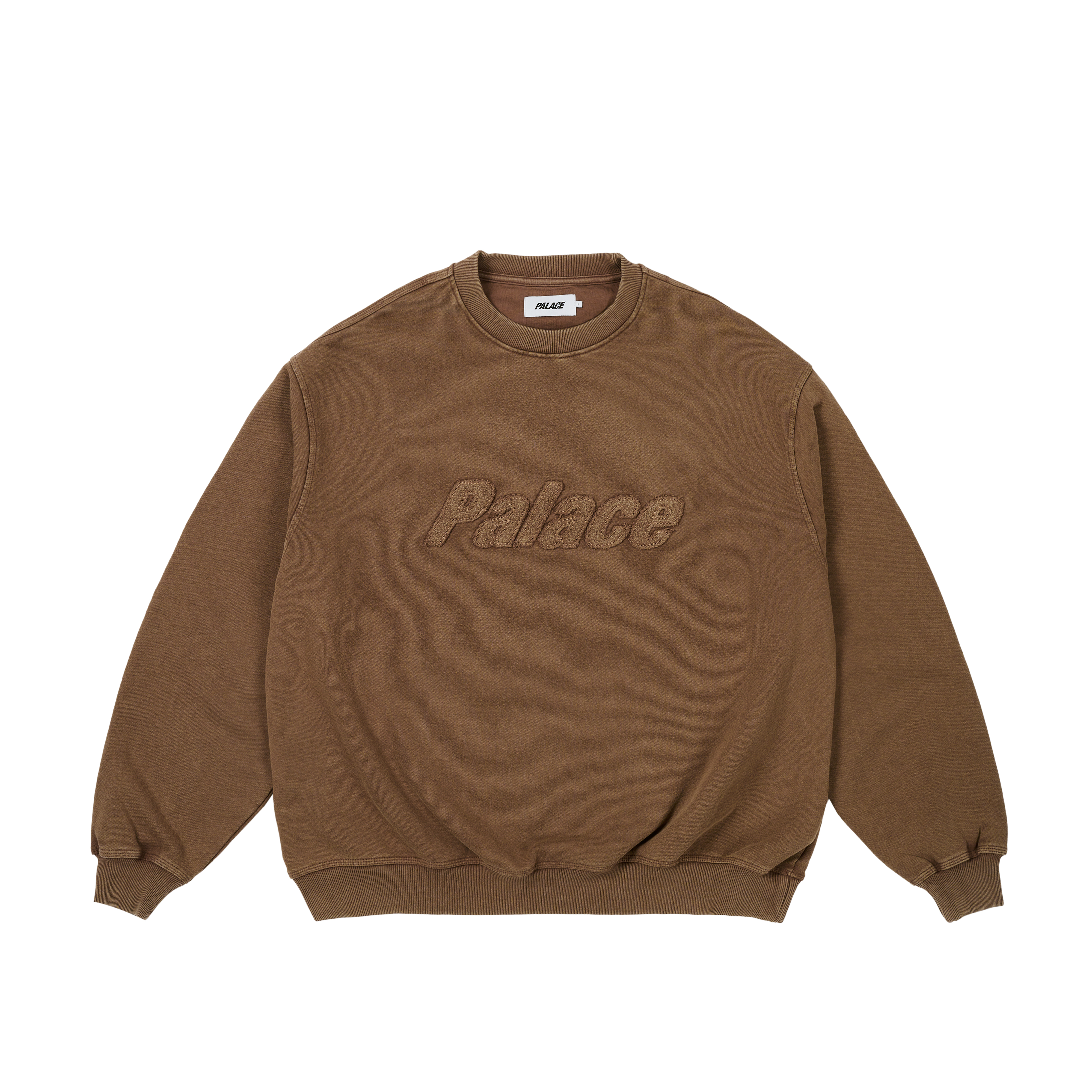Palace Tri-Stitch Crew Black Men's - SS22 - US