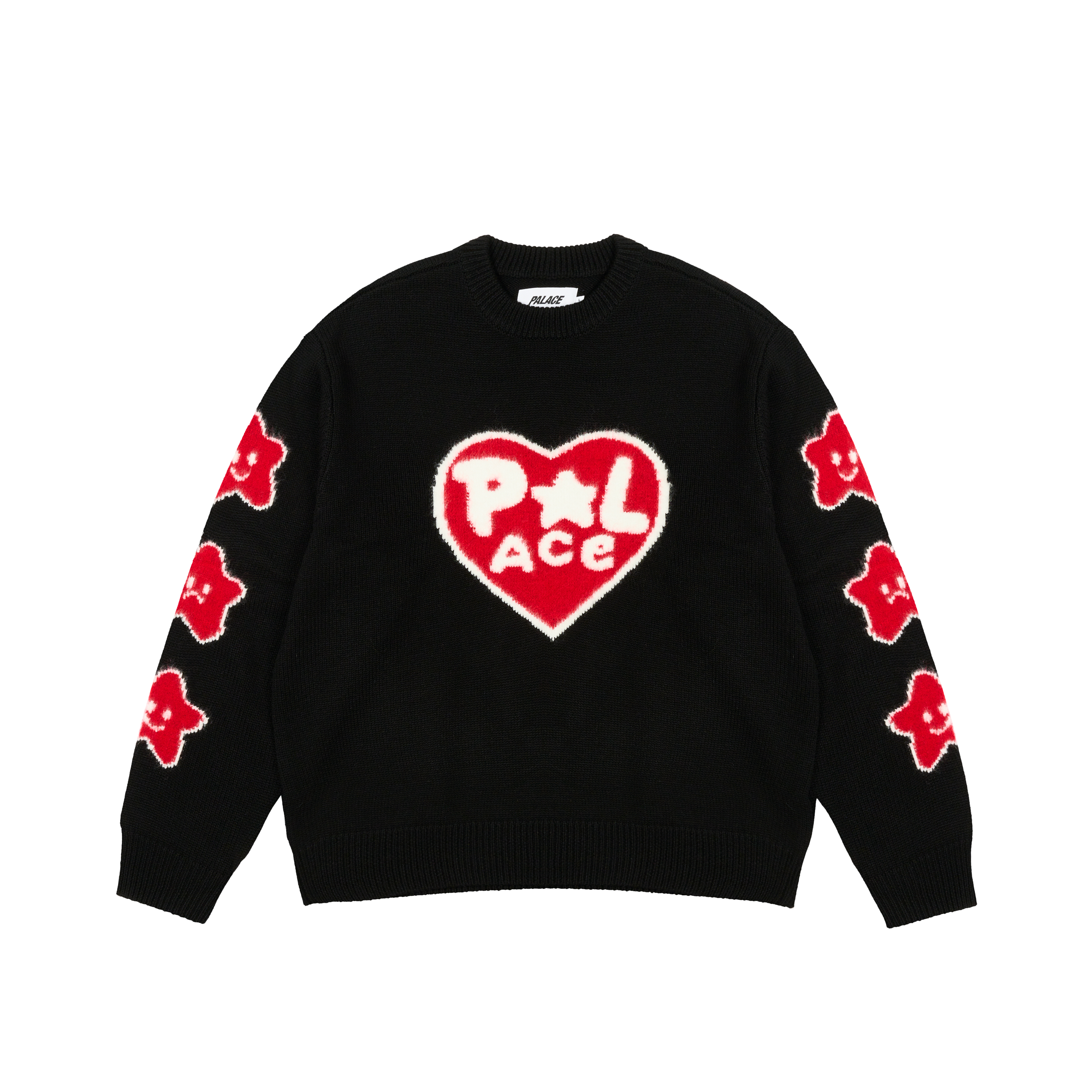 トップス palace skateboards soul knit Black Soul Knit Black - Summer 2025 - Palace Community