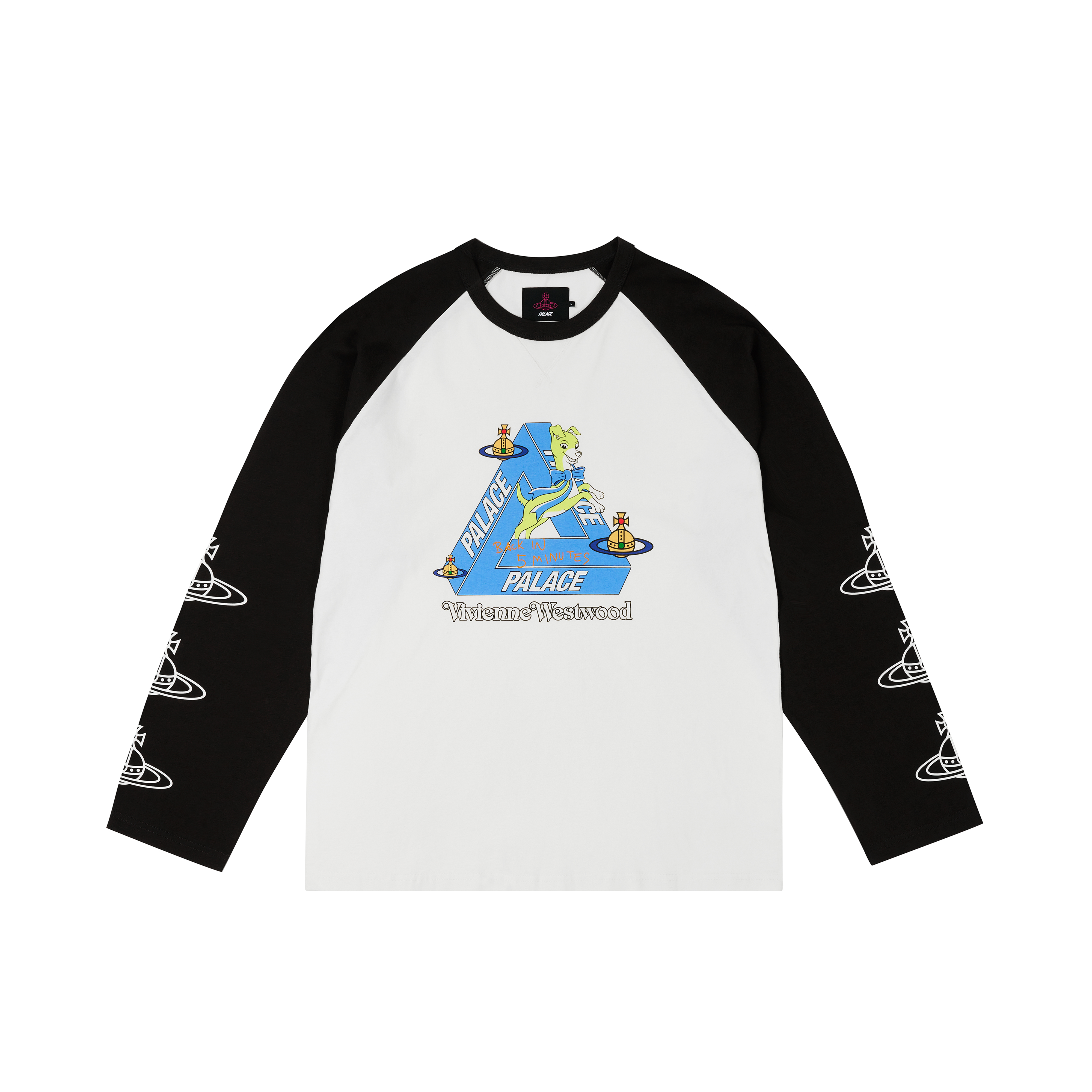 値下げ！Palace×Vivienne Raglan Longsleeve Palace x Vivienne Westwood Raglan Longsleeve White/Pink