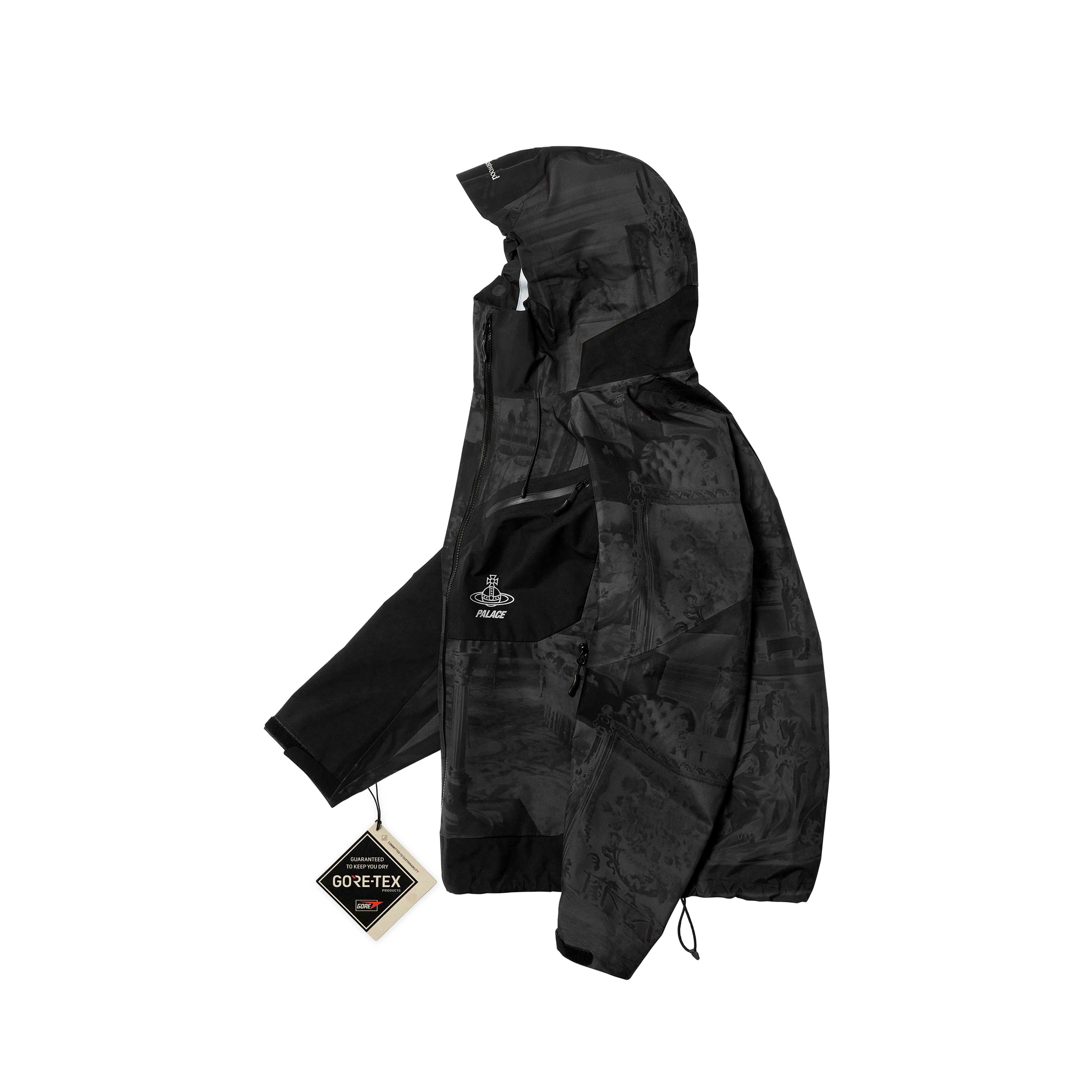【Palace Skateboards】Palace x Vivienne Westwood Hood Black Palace × Vivienne Westwood Vivienne Westwood x Palace black