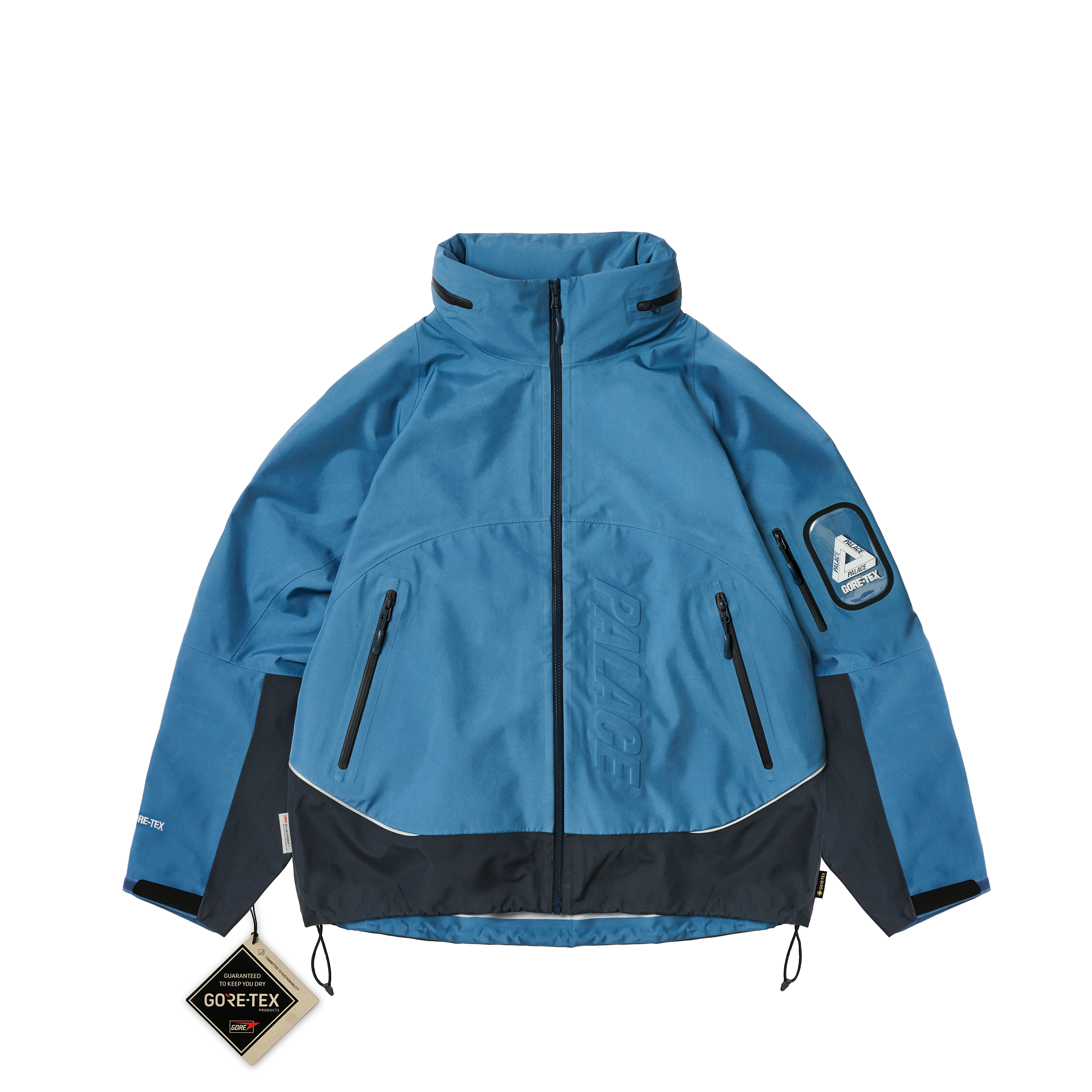 25SS PALACE GORE-TEX 3L TEK JACKET ブラック Gore-Tex Cargo Jacket Black - Spring 2023 - Palace Community