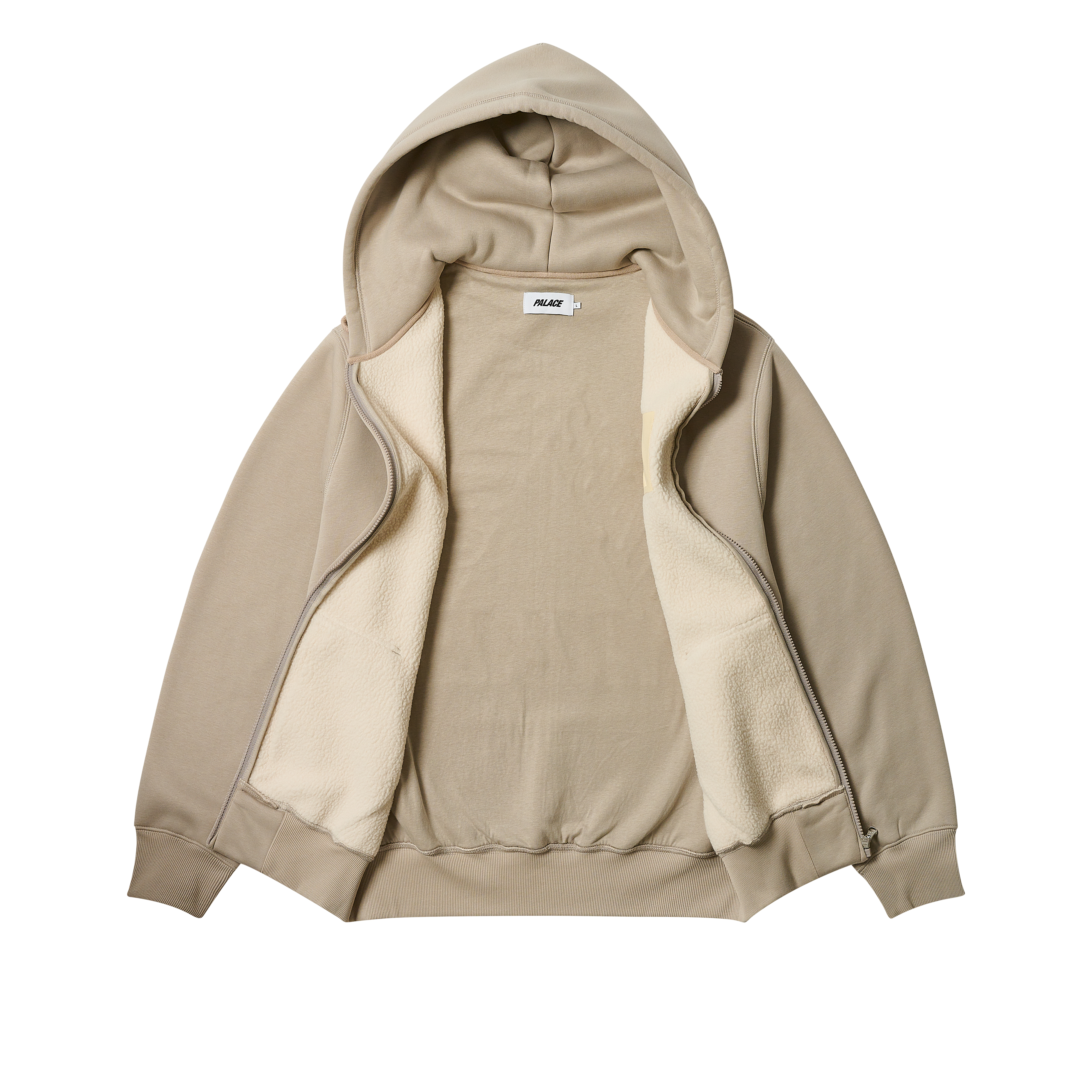THERMAL EMBOSSED P3 ZIP HOOD | PALACE SKATEBOARDS