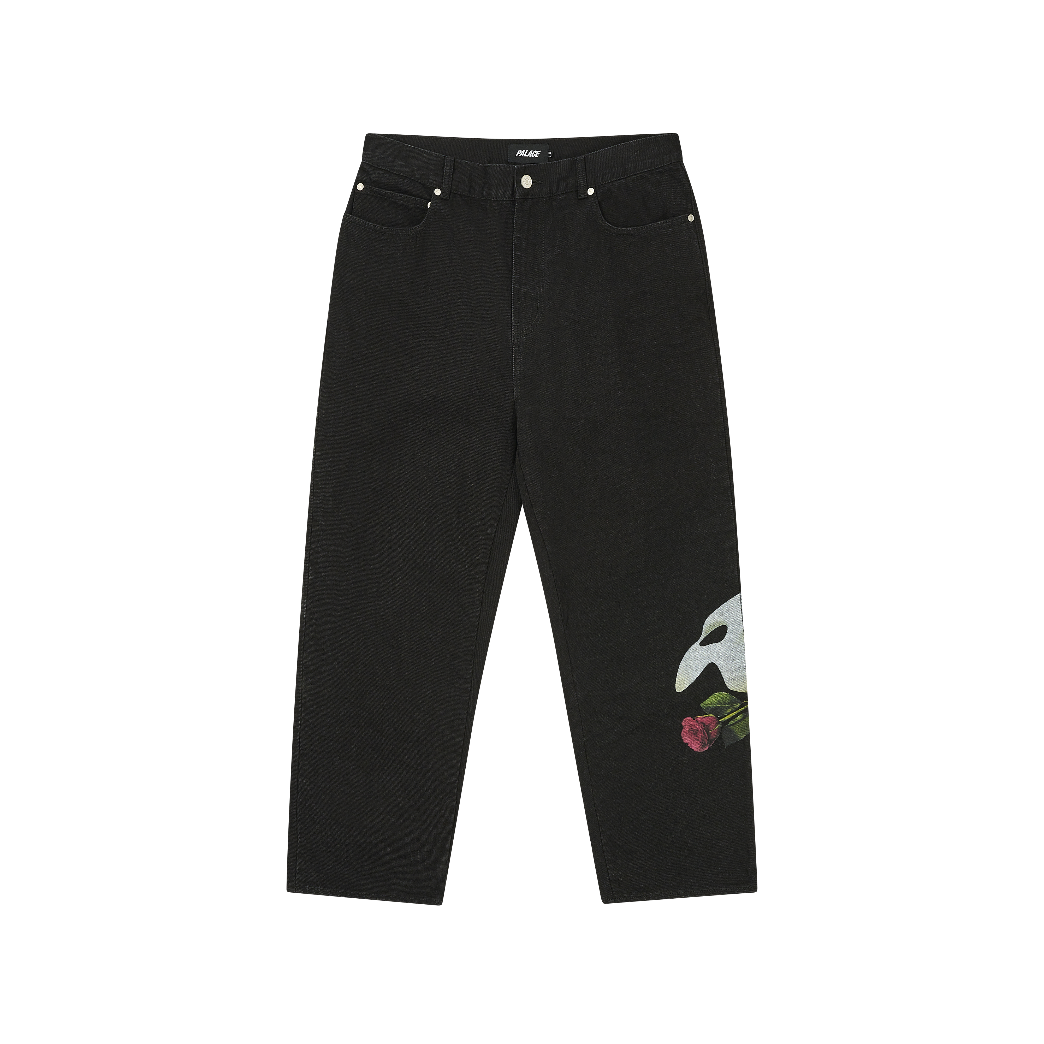 パンツ palace phantom of the opera black 32 PHANTOM OF THE OPERA P45 STANDARD JEAN | PALACE SKATEBOARDS