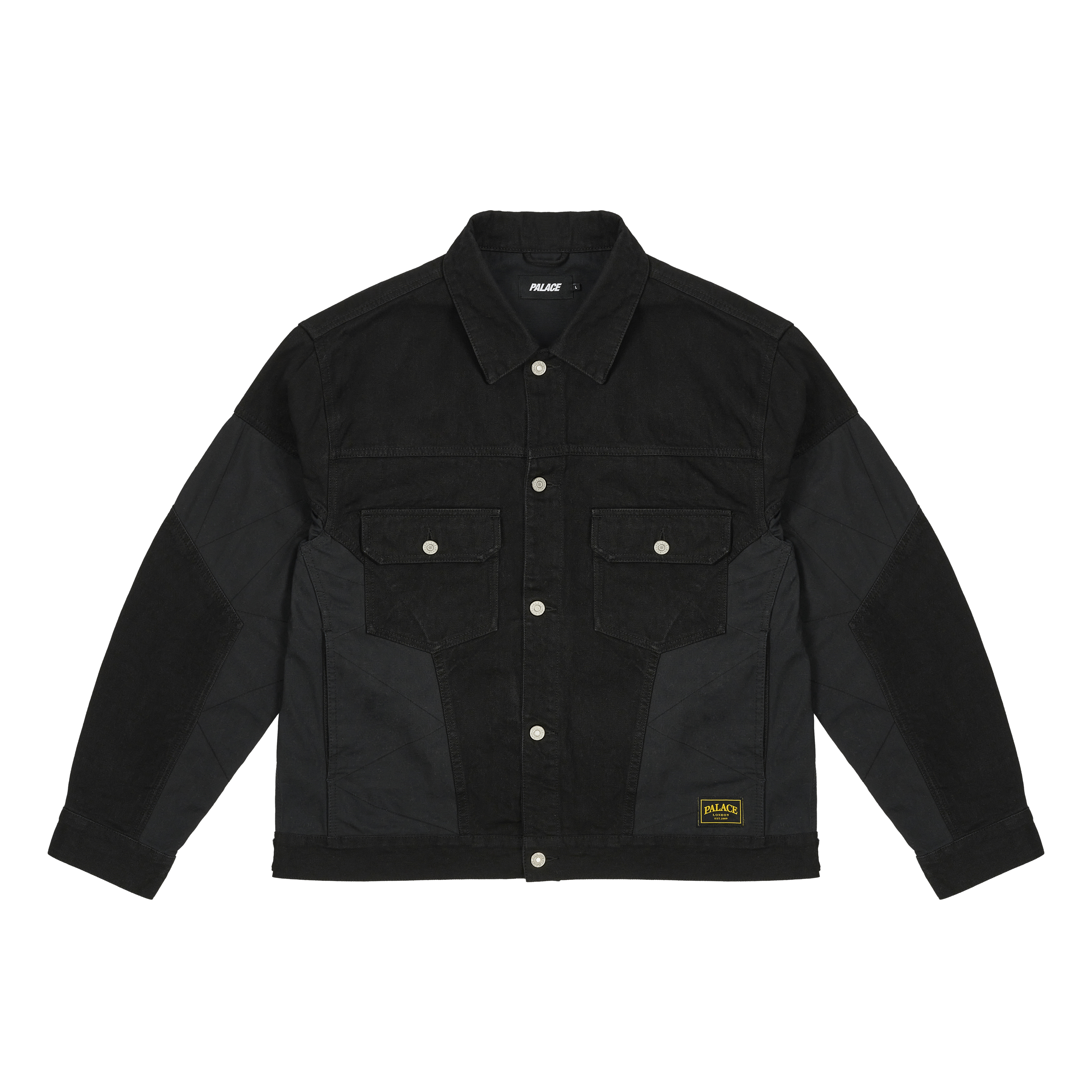 k*中様 PALACE panel denim jacket M ジャケット PANEL DENIM JACKET | PALACE SKATEBOARDS