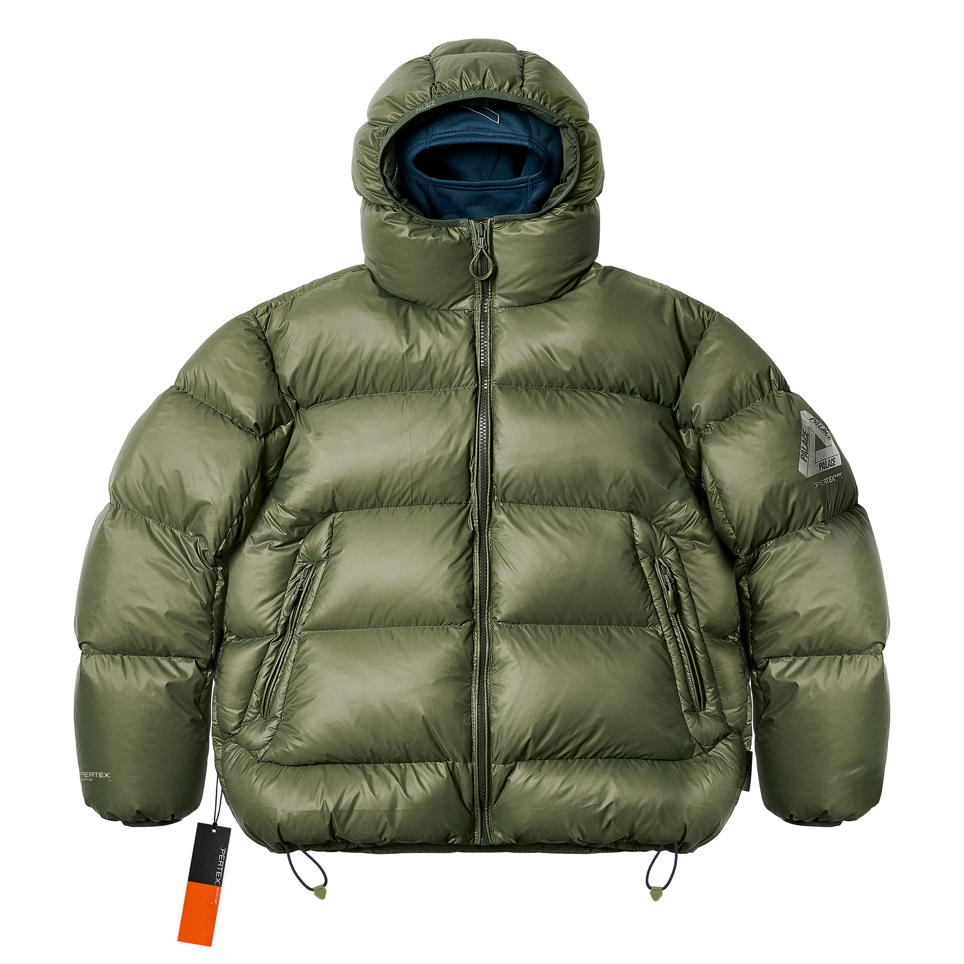 PALACE PERTEX BALACLAVA PUFFA オリーブ PERTEX OPAQUE BALACLAVA PUFFA | PALACE SKATEBOARDS