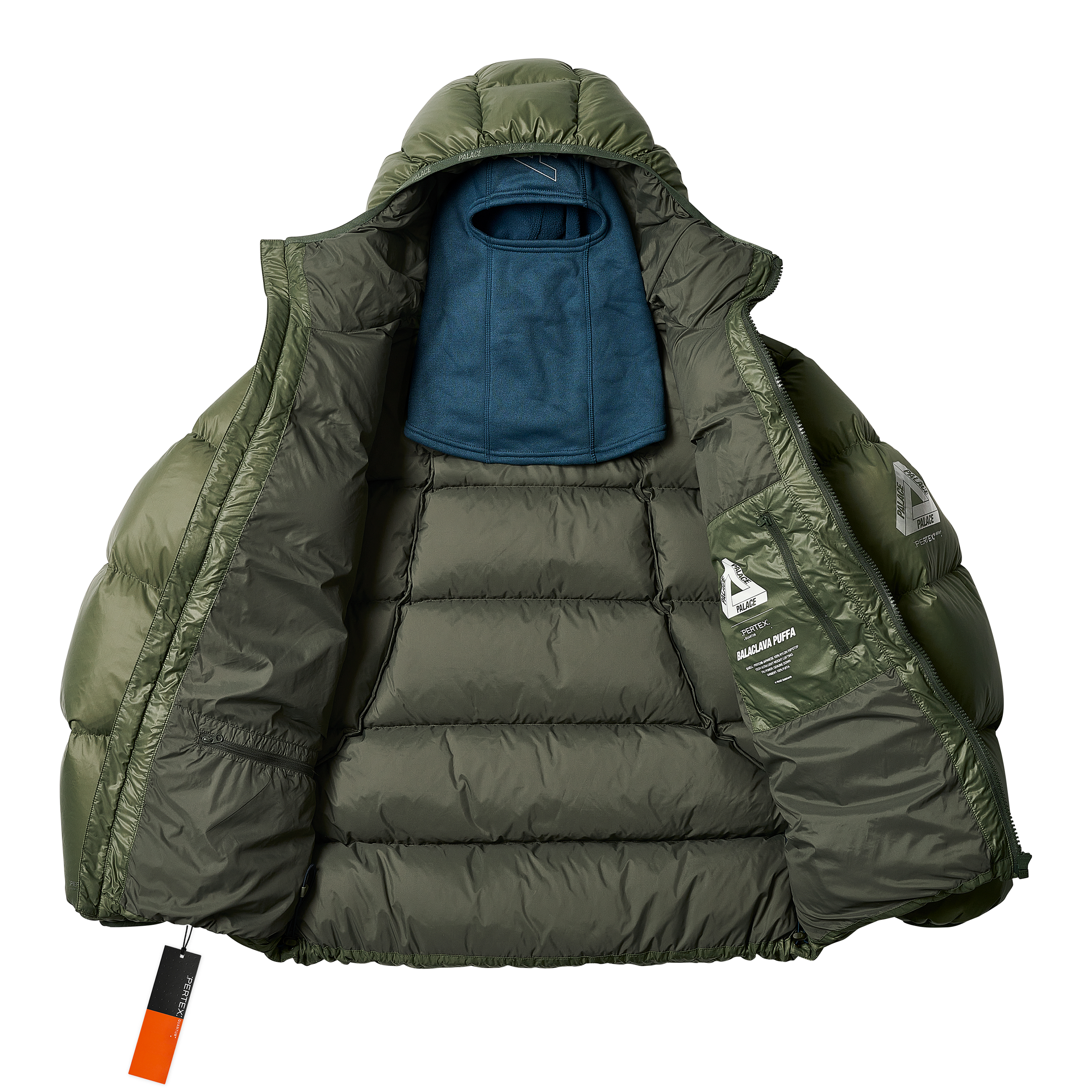 PERTEX OPAQUE BALACLAVA PUFFA | PALACE SKATEBOARDS