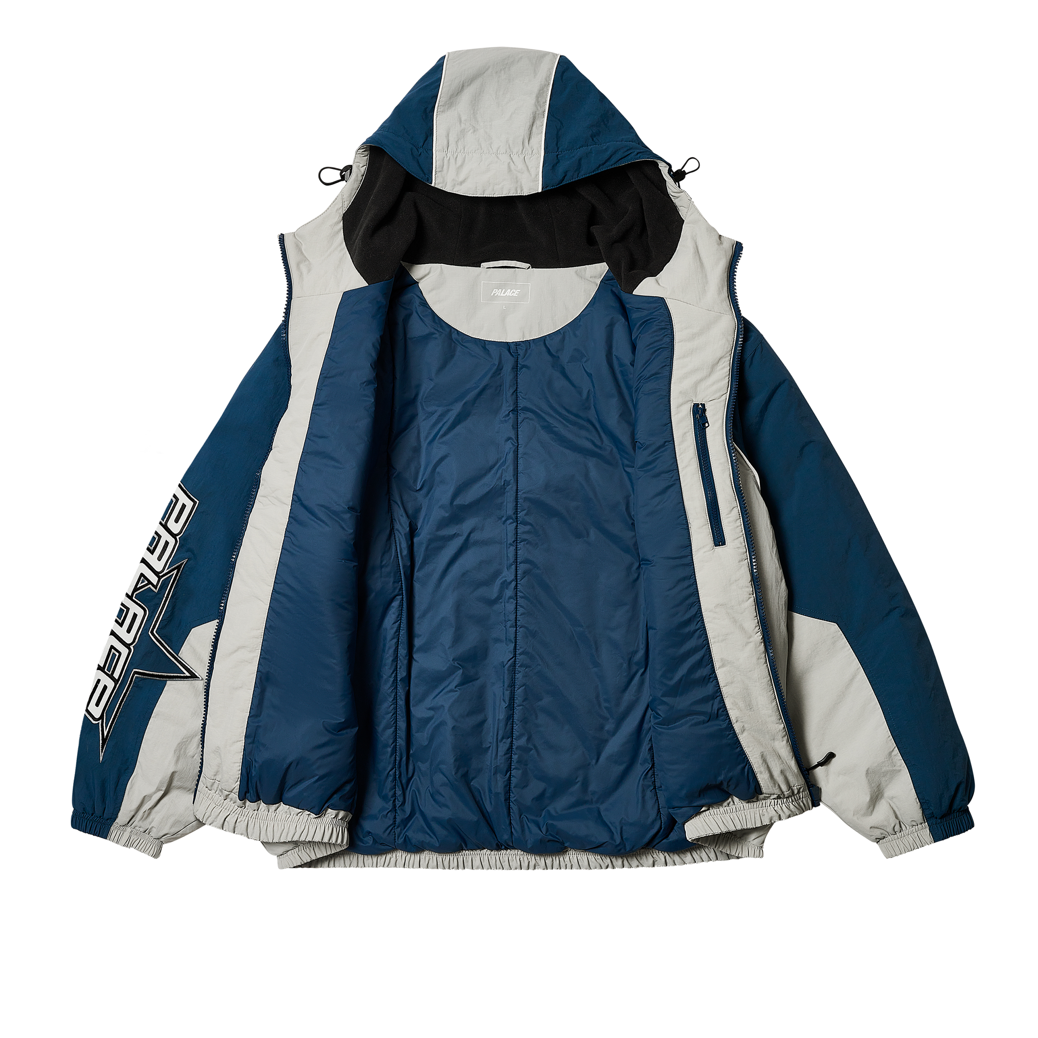 Rs Stars Jacket Blue / Black - Winter 2024 - Palace Community