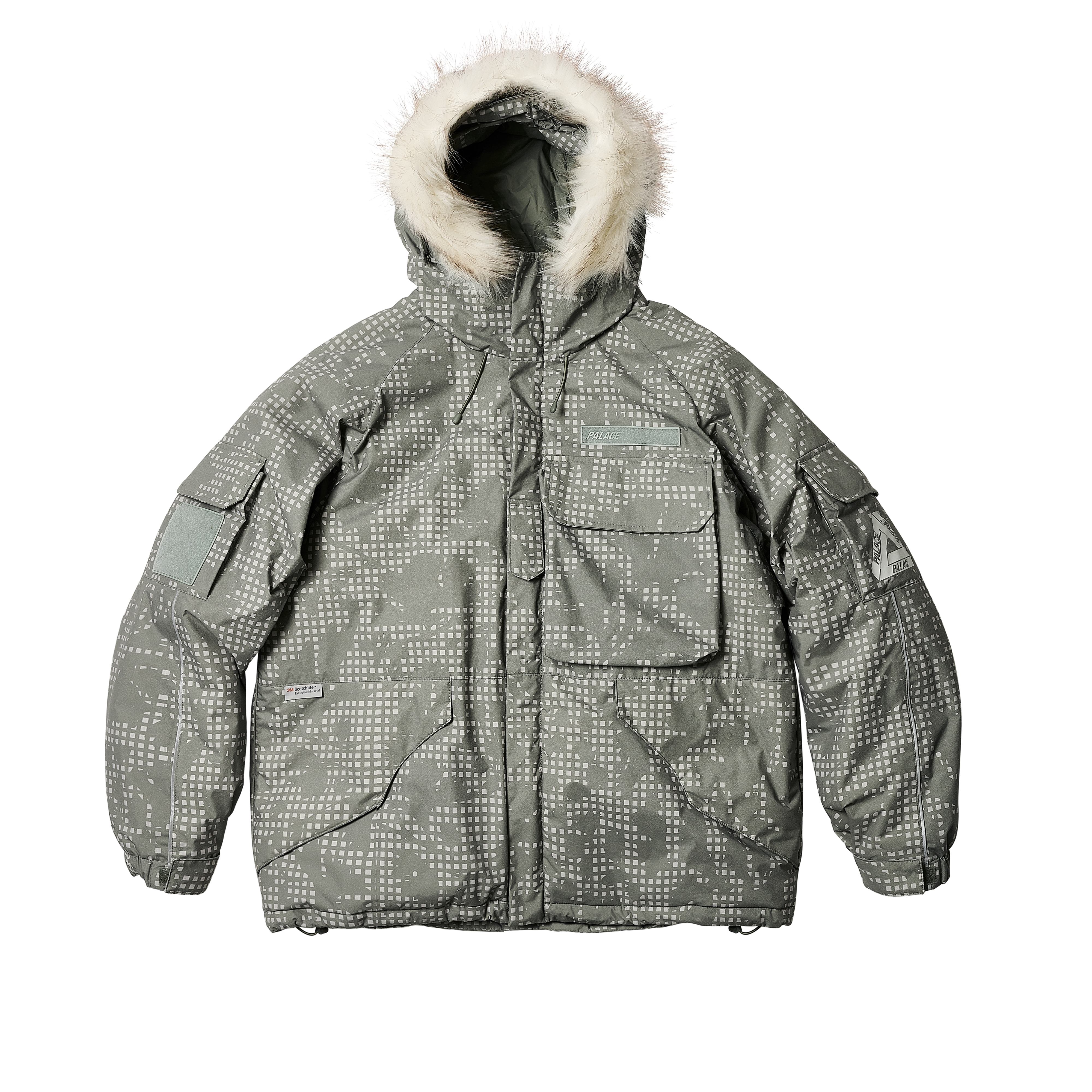 Pcwcs Hooded Jacket Ice Grey - Winter 2024 - Palace Community