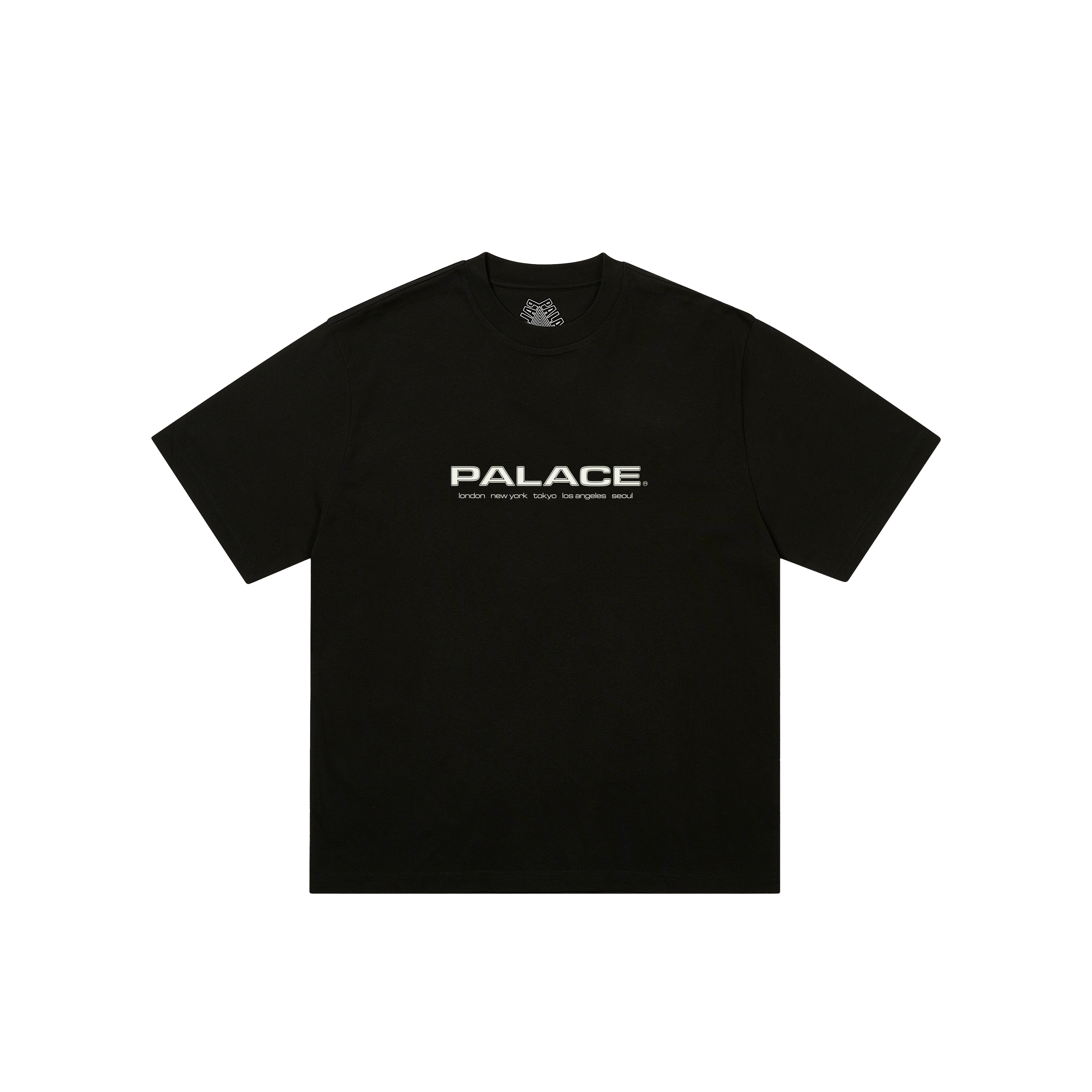 L PALACE COLLEGE T-SHIRT BLACK パレス Tシャツ Palace-College-T-Shirt-Black.