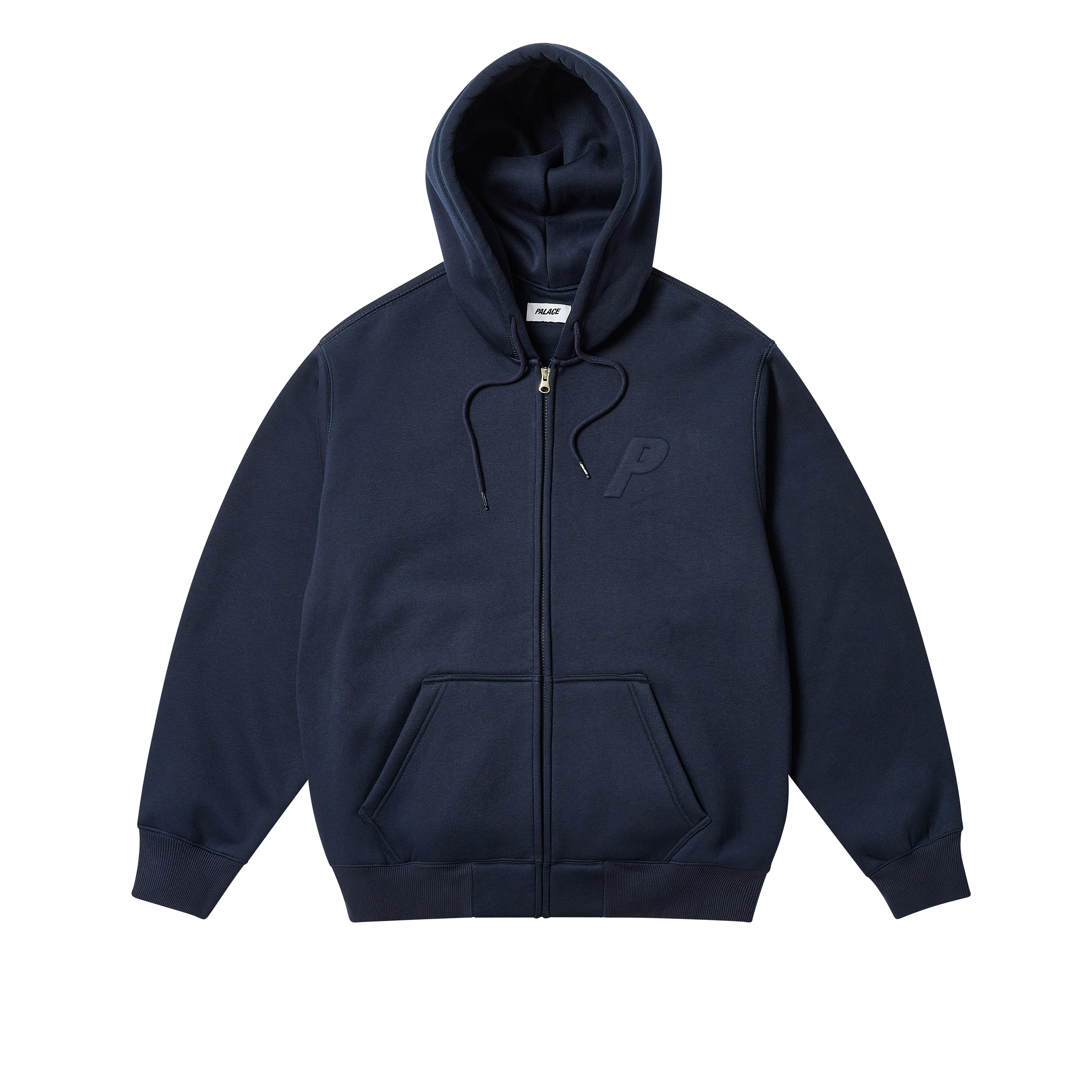 THERMAL EMBOSSED P3 ZIP HOOD | PALACE SKATEBOARDS