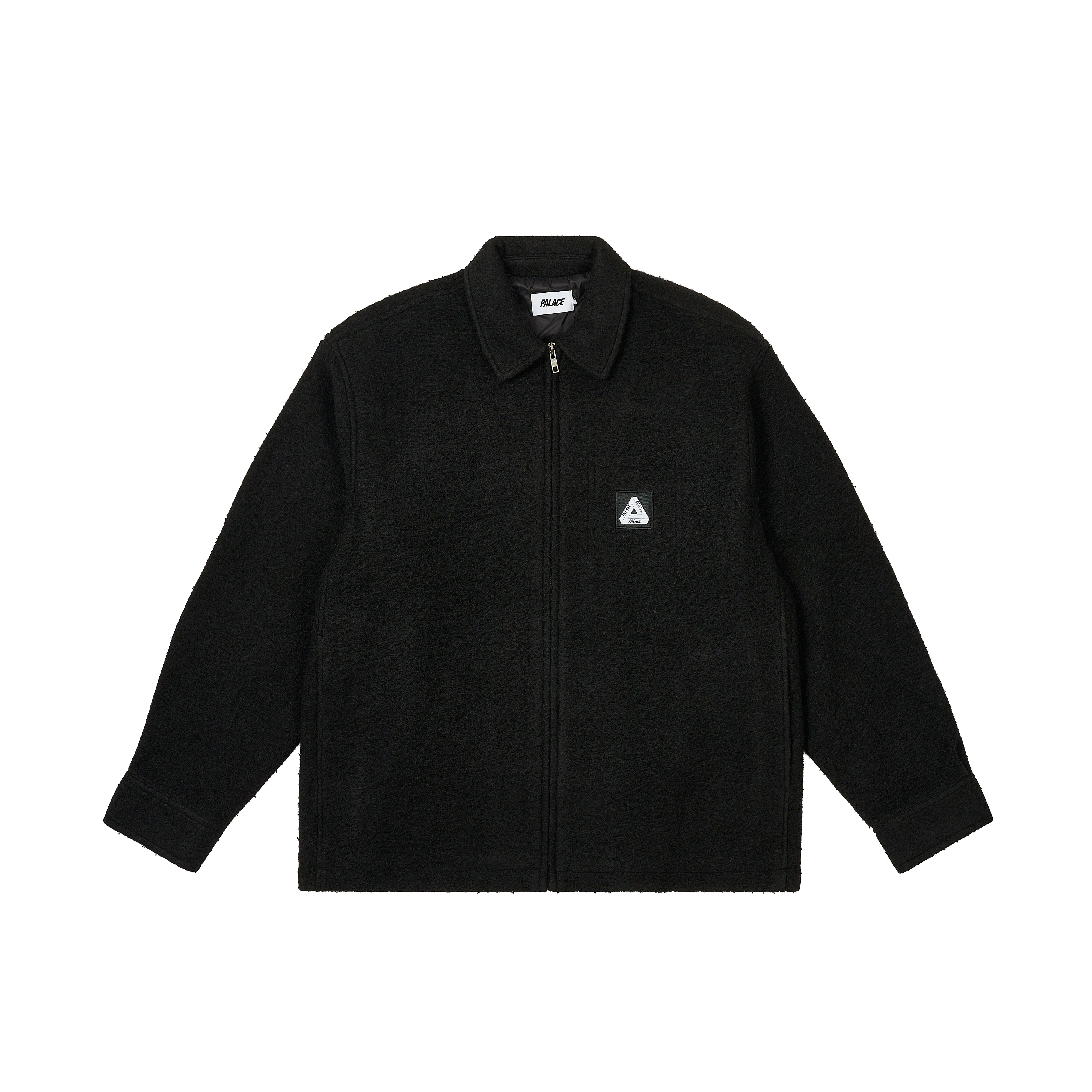 ジャケット・アウター palace skateboards grimey zip flannel Grimey Zip Funnel Black - Autumn 2023 - Palace Community