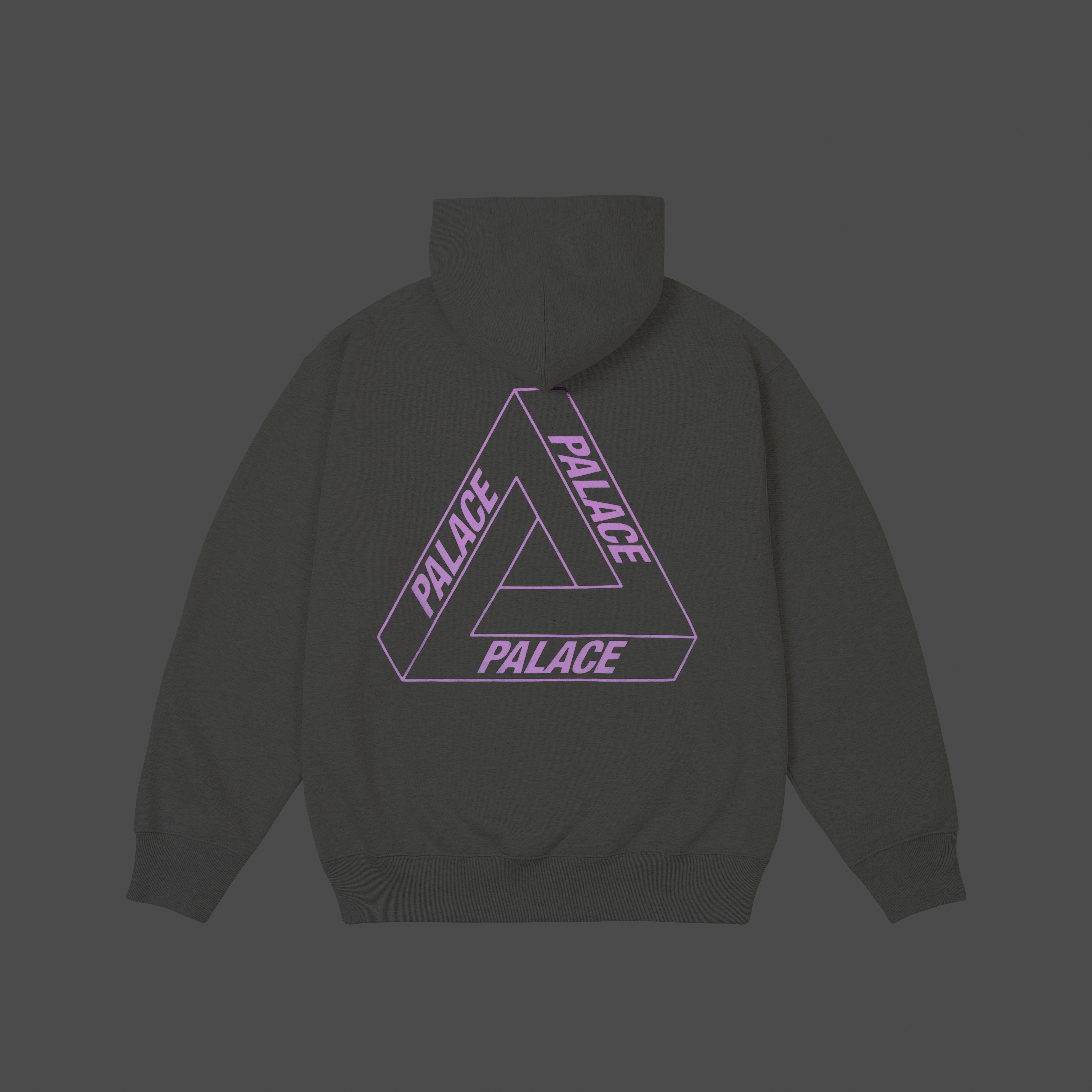 2024 PALACE GLOW TRI-FERG HOOD 黒 M Pigment Wash Tri-Ferg Hood Black - Summer 2024 - Palace