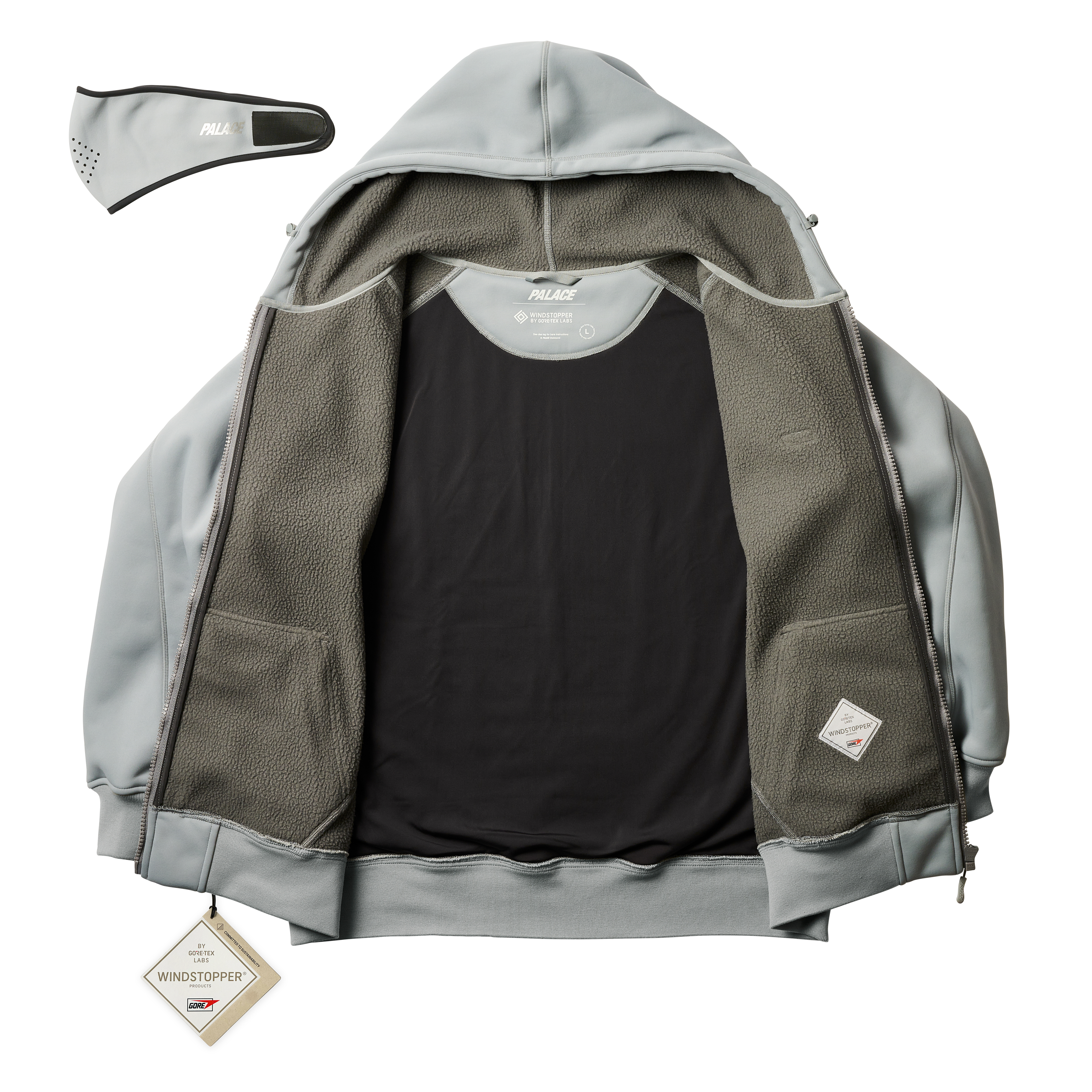 ジャケット・アウター Palace Gore-tex S-LITE Jacket GREY GORE-TEX S-LITE JACKET | PALACE SKATEBOARDS