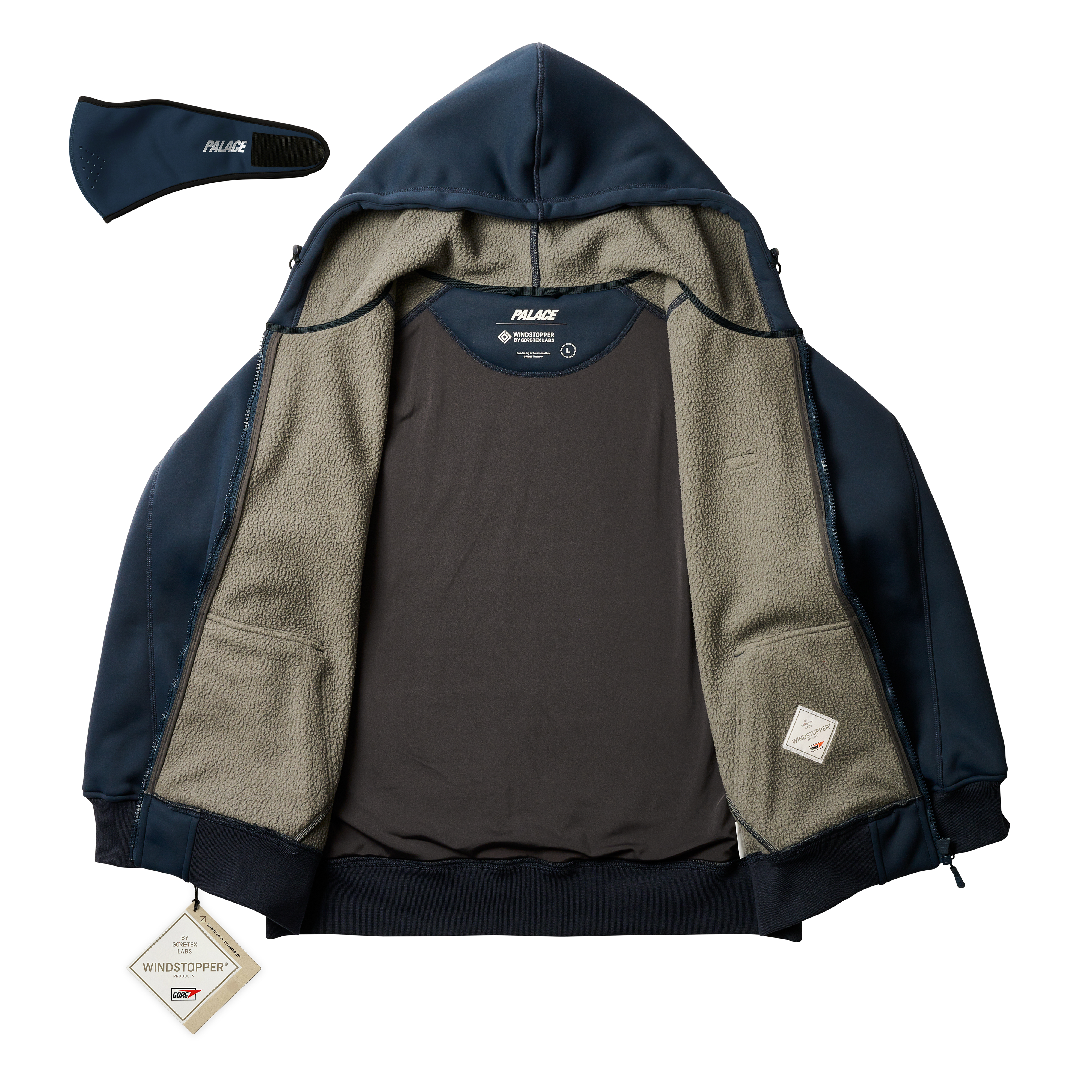 GORE-TEX WINDSTOPPER BONDED JACKET | PALACE SKATEBOARDS