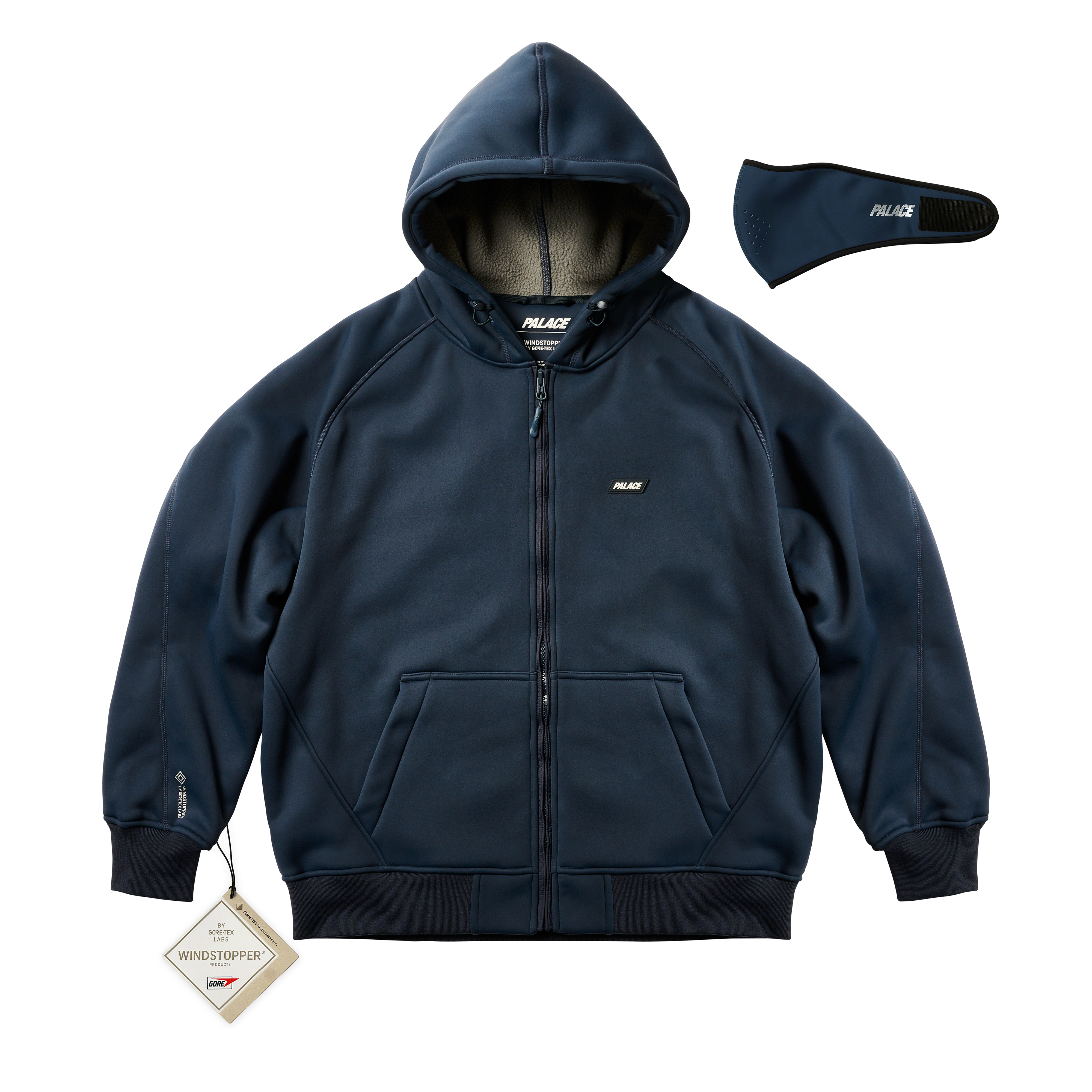 【Palace】 Gore-Tex Windstopper Puffa Trooper Soft White Palace】 Gore-Tex Windstopper Puffa Trooper Soft White