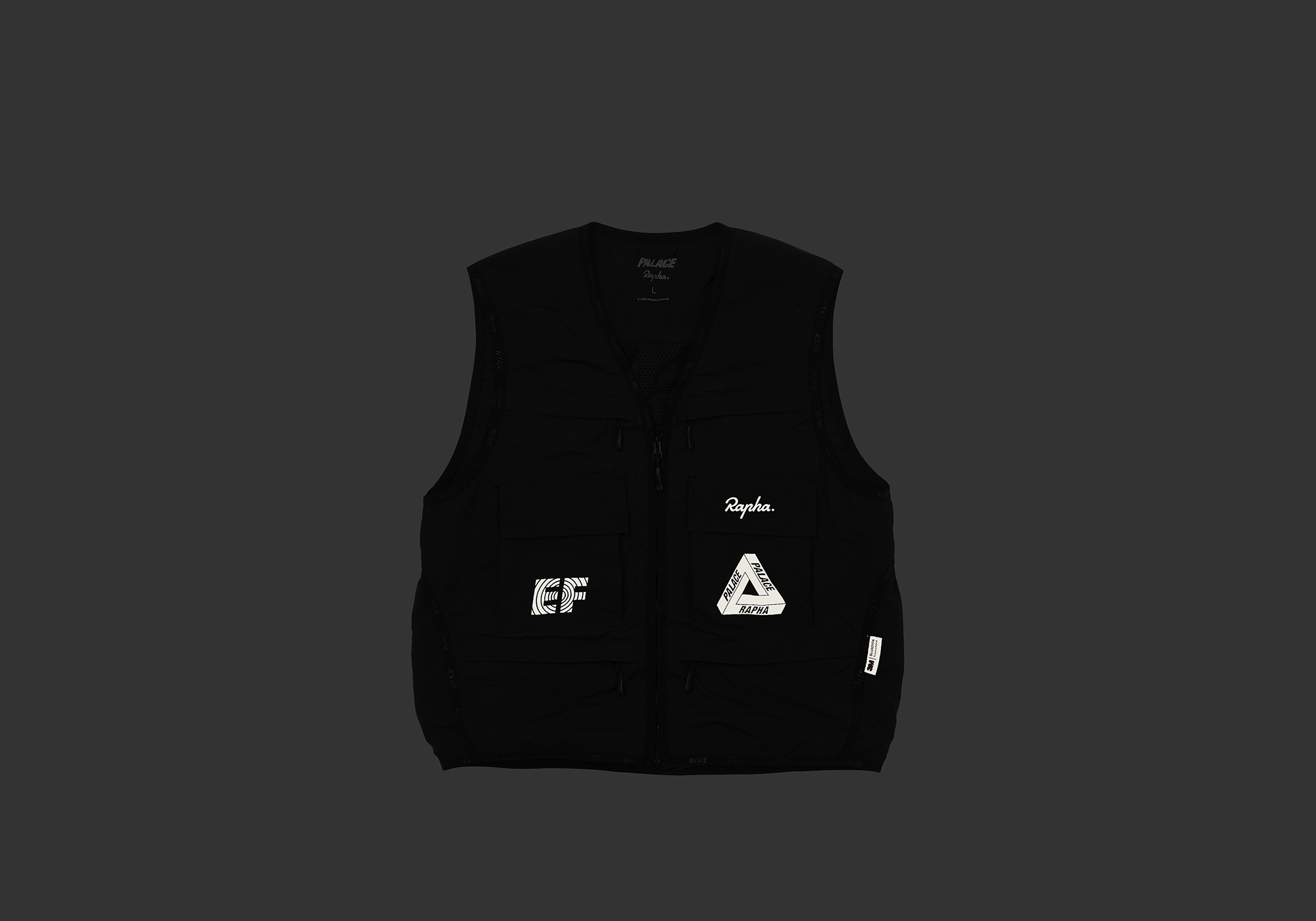 トップス PALACE SKATEBOARDS RAPHA UTILITY VEST L Buy Palace x Rapha EF Education First Utility Vest 'Black