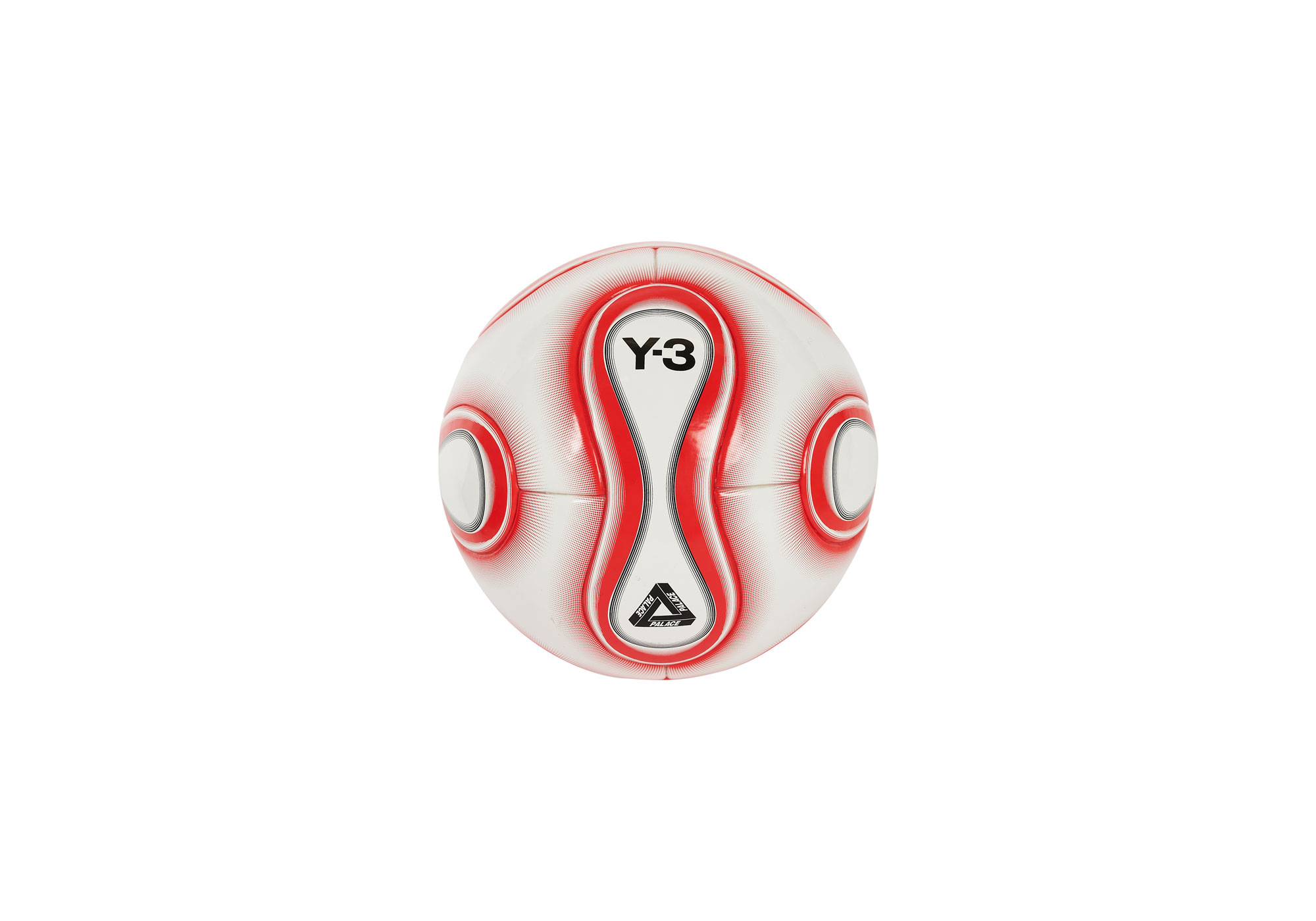 Y-3 PALACE サッカーボール レッド ホワイト A Closer Look at