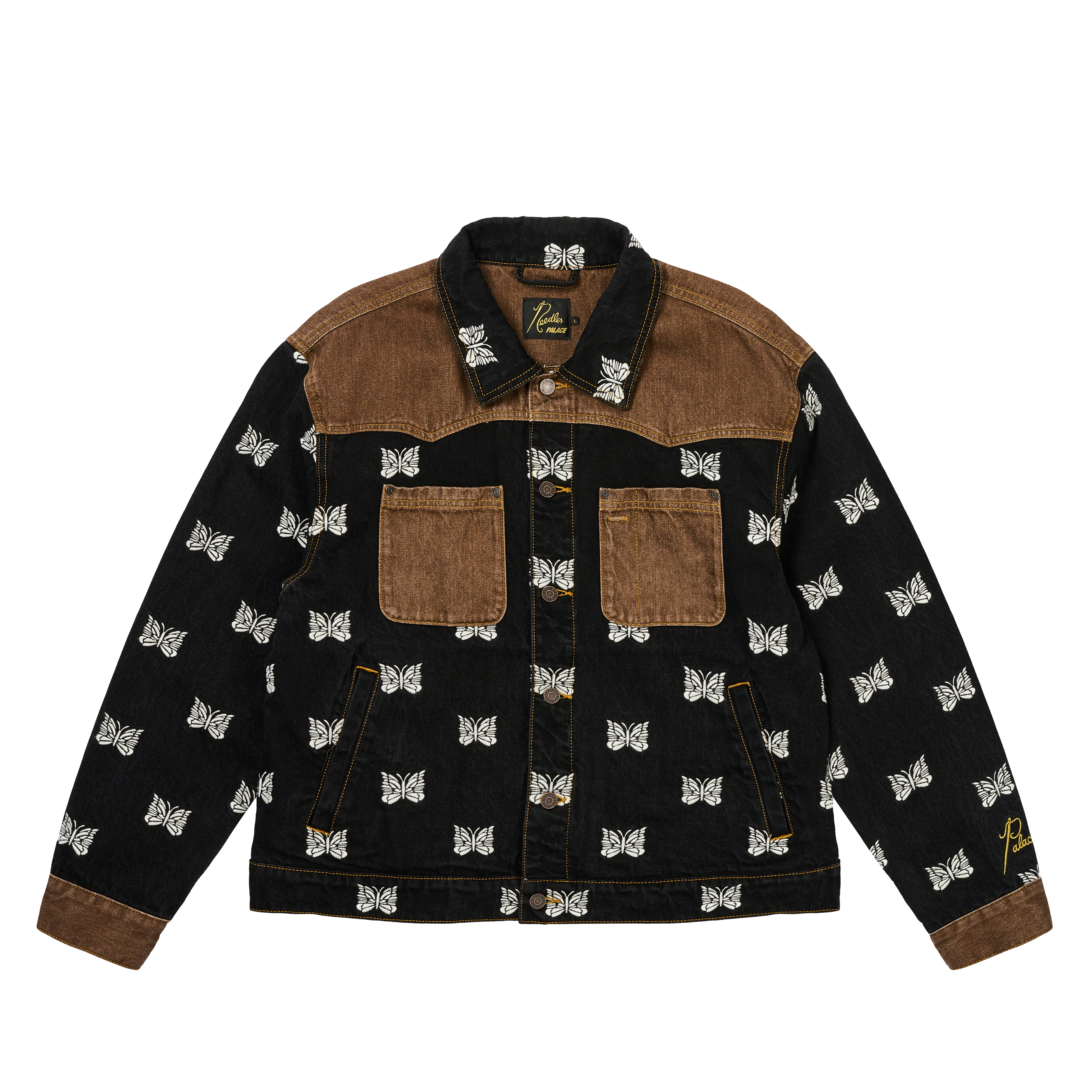 PALACE x NEEDLES Track Jacket Snow Leopard パレス x