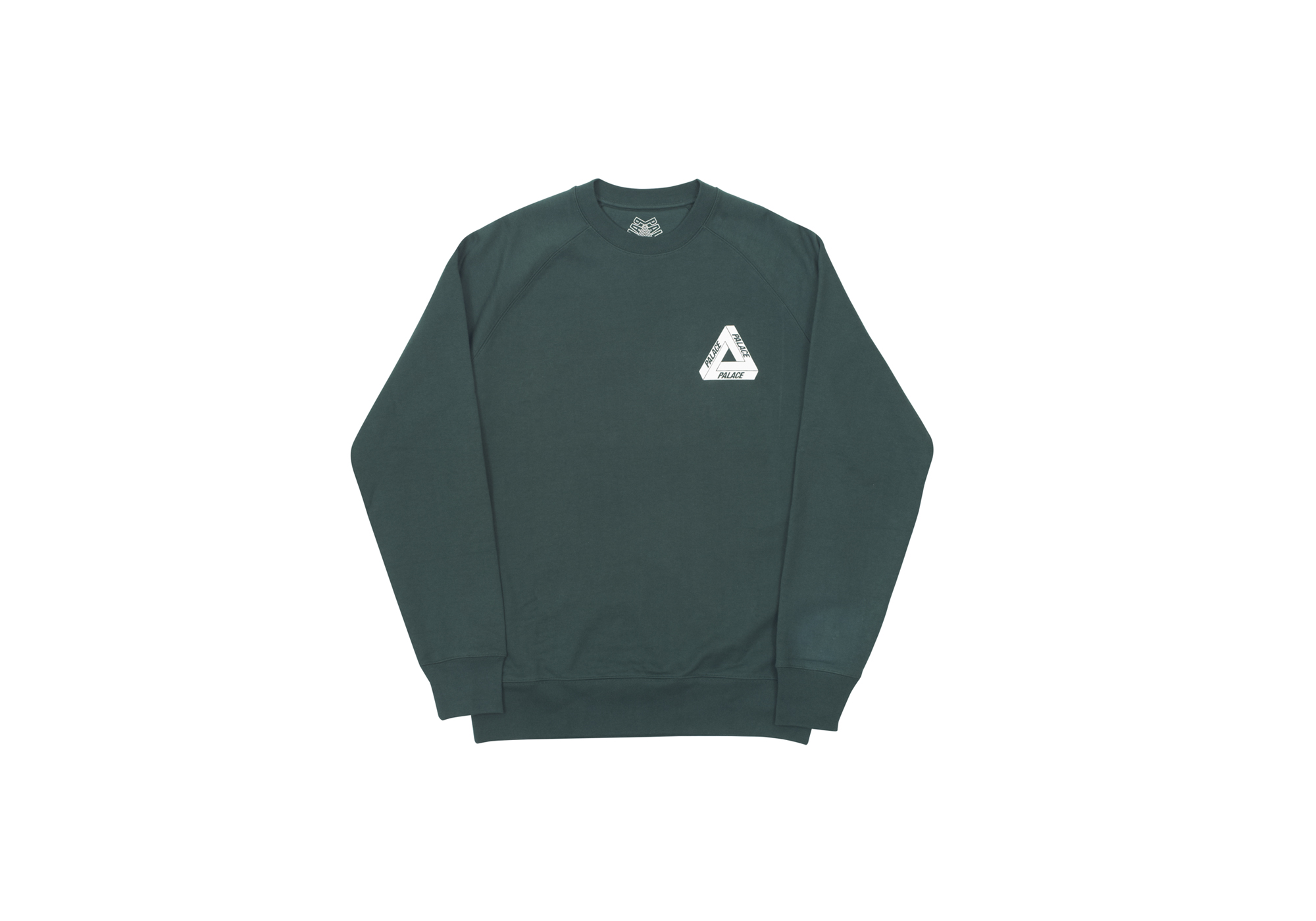 Palace Triple Stitch Crew Pigment Navy Men's - FW24 - GB