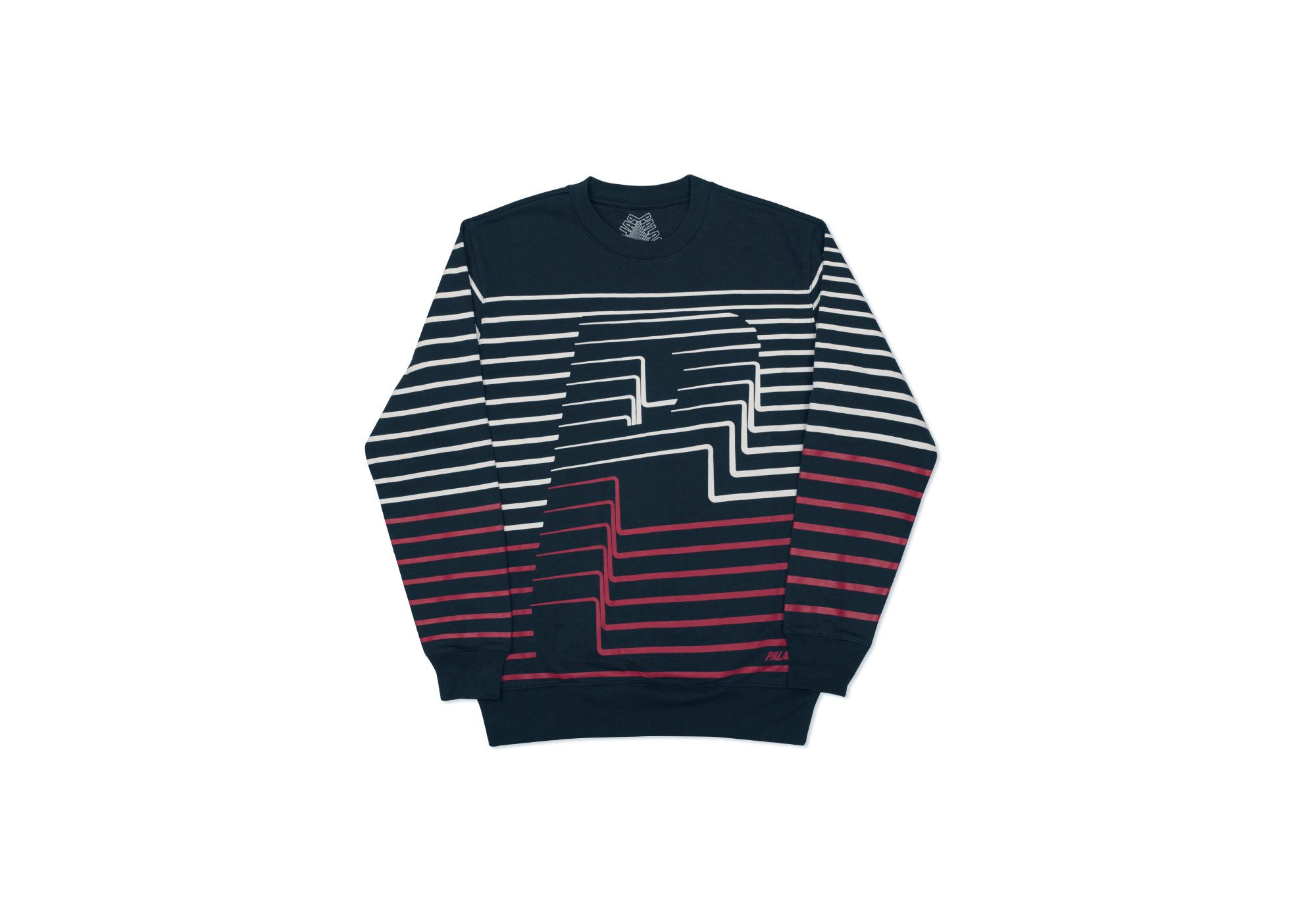 Lsize　Palace Skateboards - Striper Crew STRIPER CREW | PALACE SKATEBOARDS