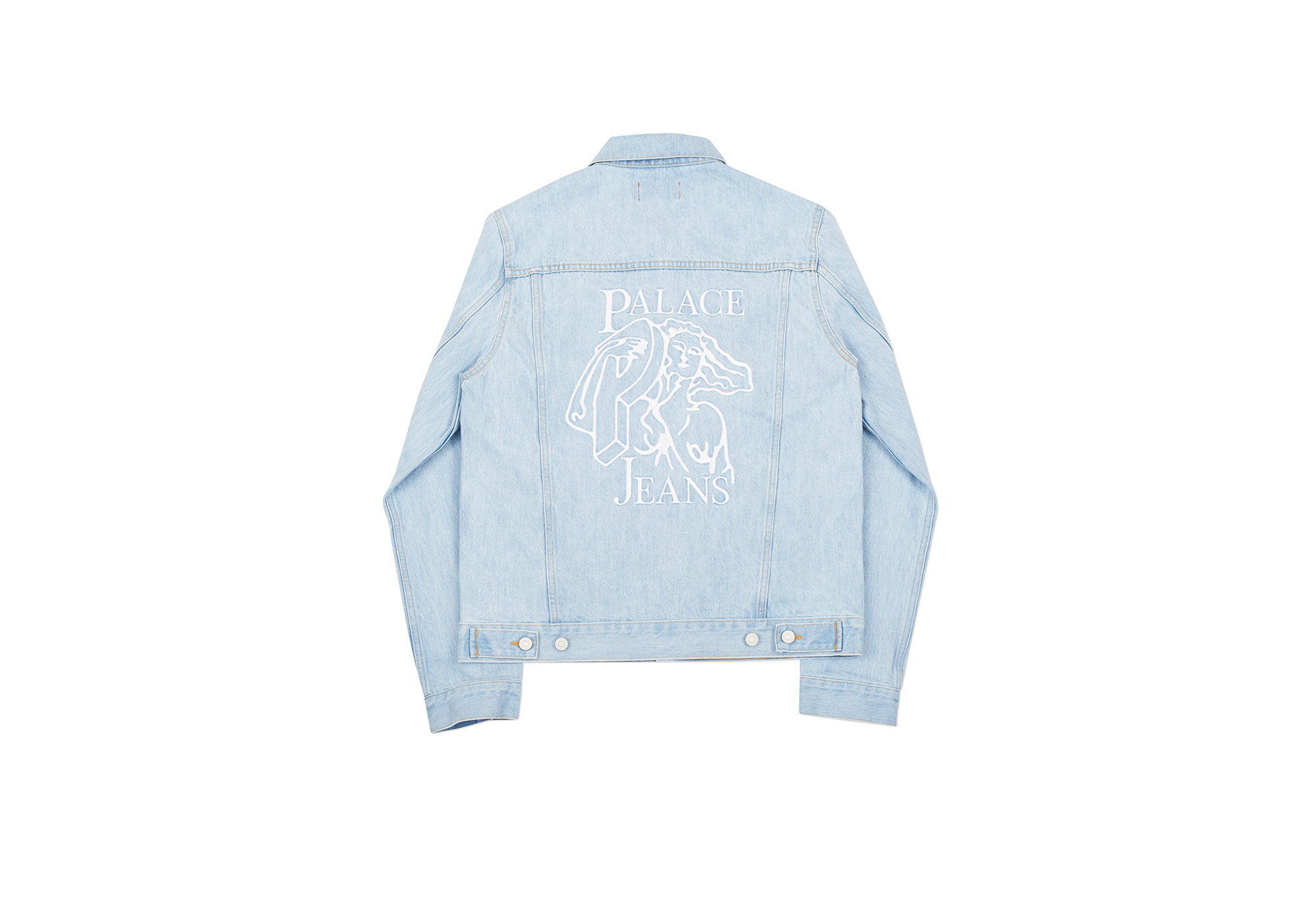 k*中様 PALACE panel denim jacket M ジャケット PANEL DENIM JACKET | PALACE SKATEBOARDS