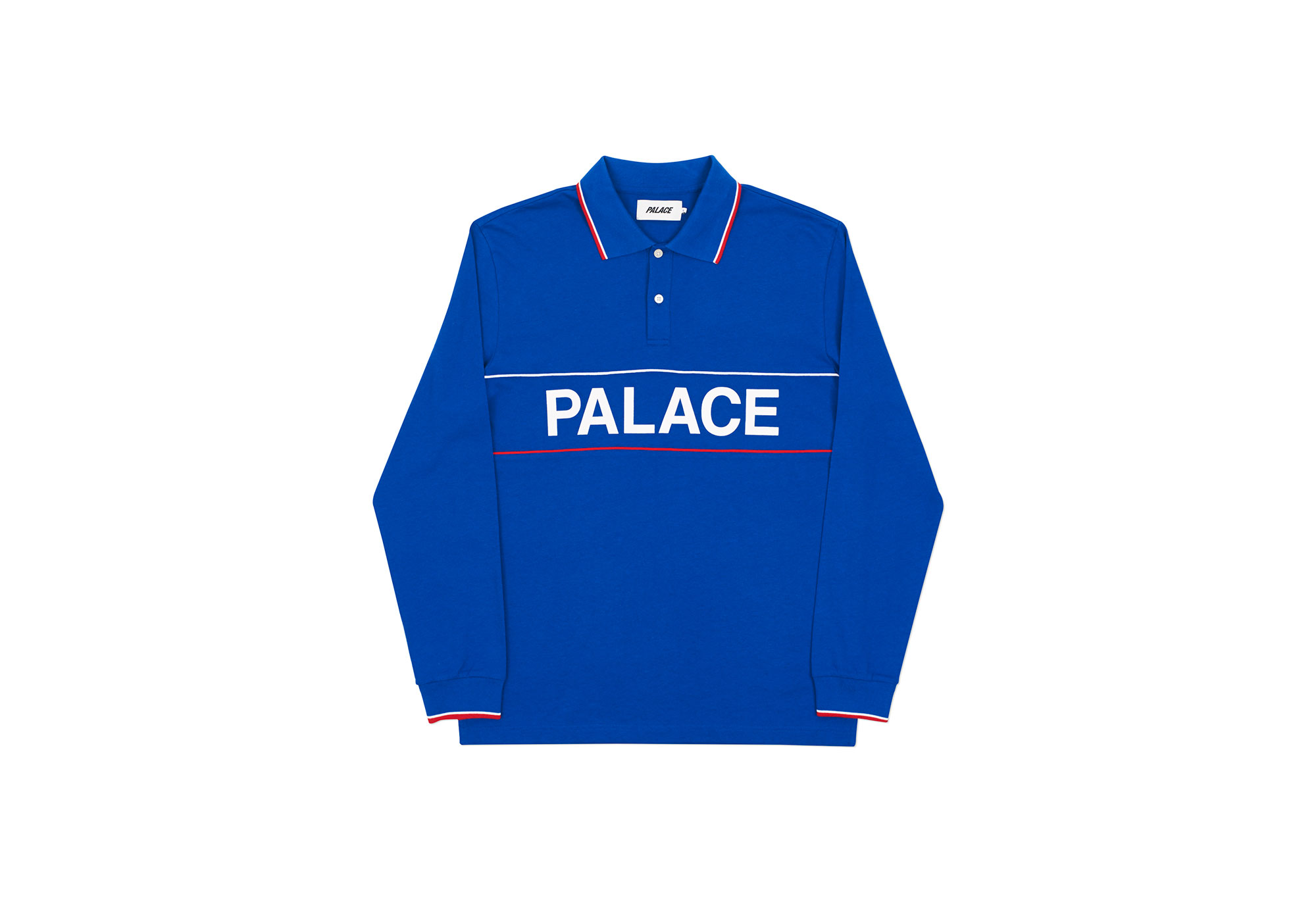 PALACE HANDLE LONGSLEEVE POLO | PALACE SKATEBOARDS