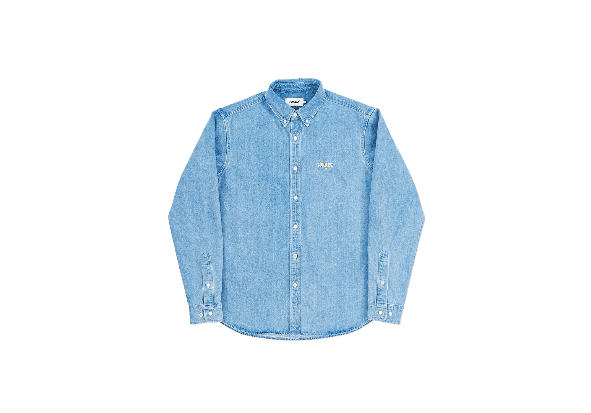 [中古美品] FW17 palace correct denim shirt CORRECT DENIM SHIRT | PALACE SKATEBOARDS