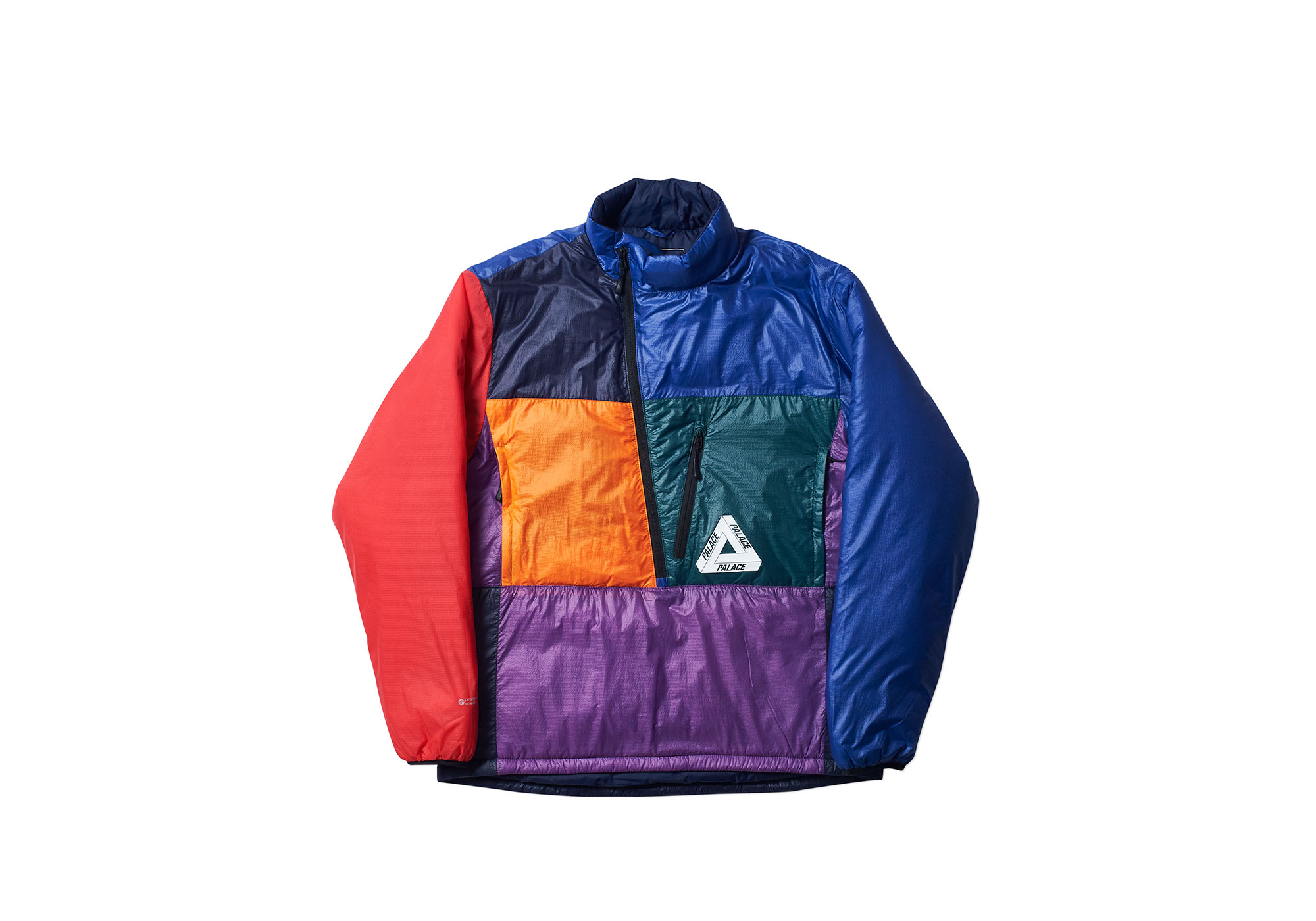 【PALACE】 P-TEX PERTEX LINER Palace P-Tex Pertex Liner Orange Purple Hibiscus Size Large
