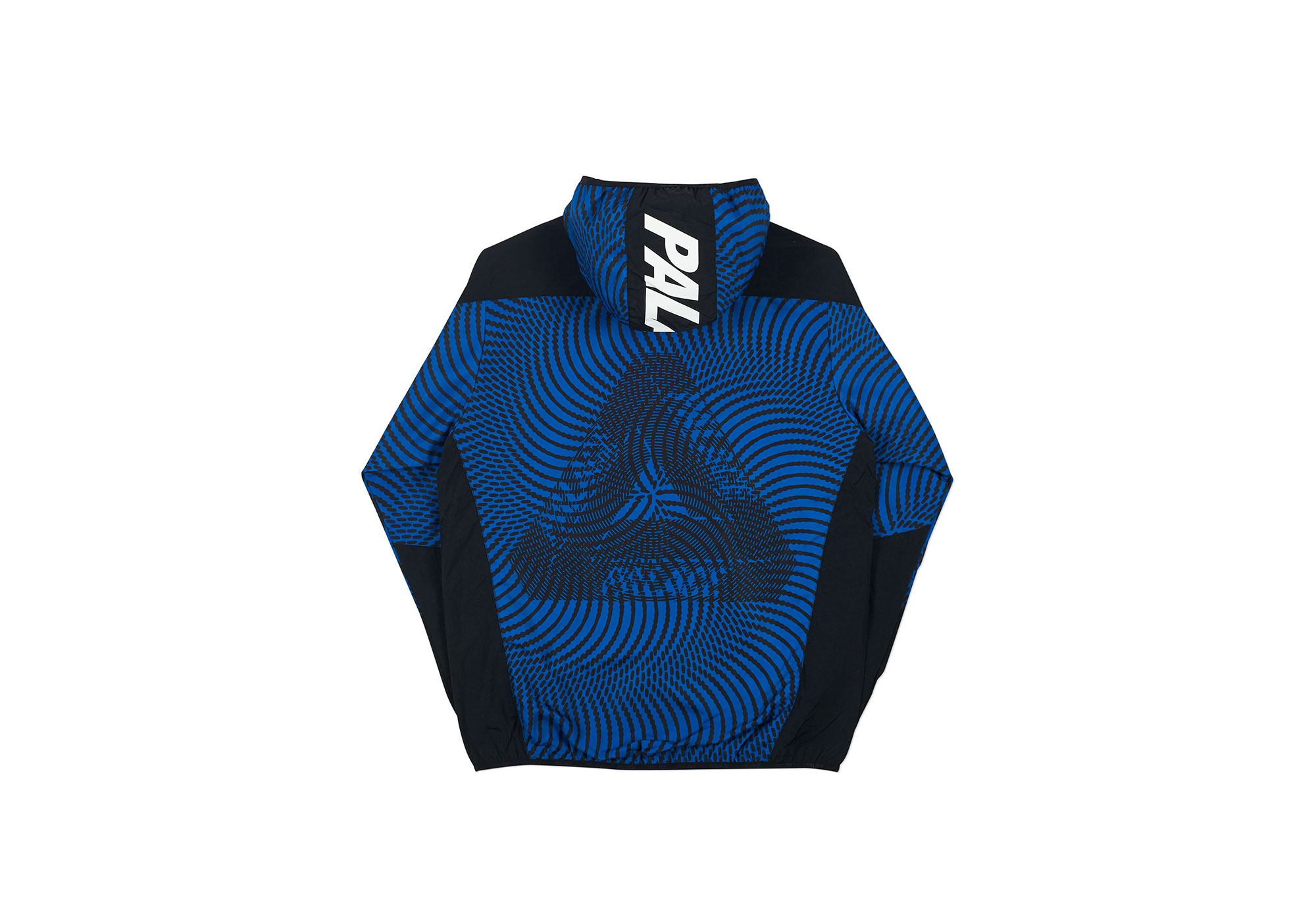 PALACE / Swirl Hood Jacket/ナイロンジャケット/S/ナイロン/BLU/総柄 SWIRL HOOD JACKET | PALACE SKATEBOARDS