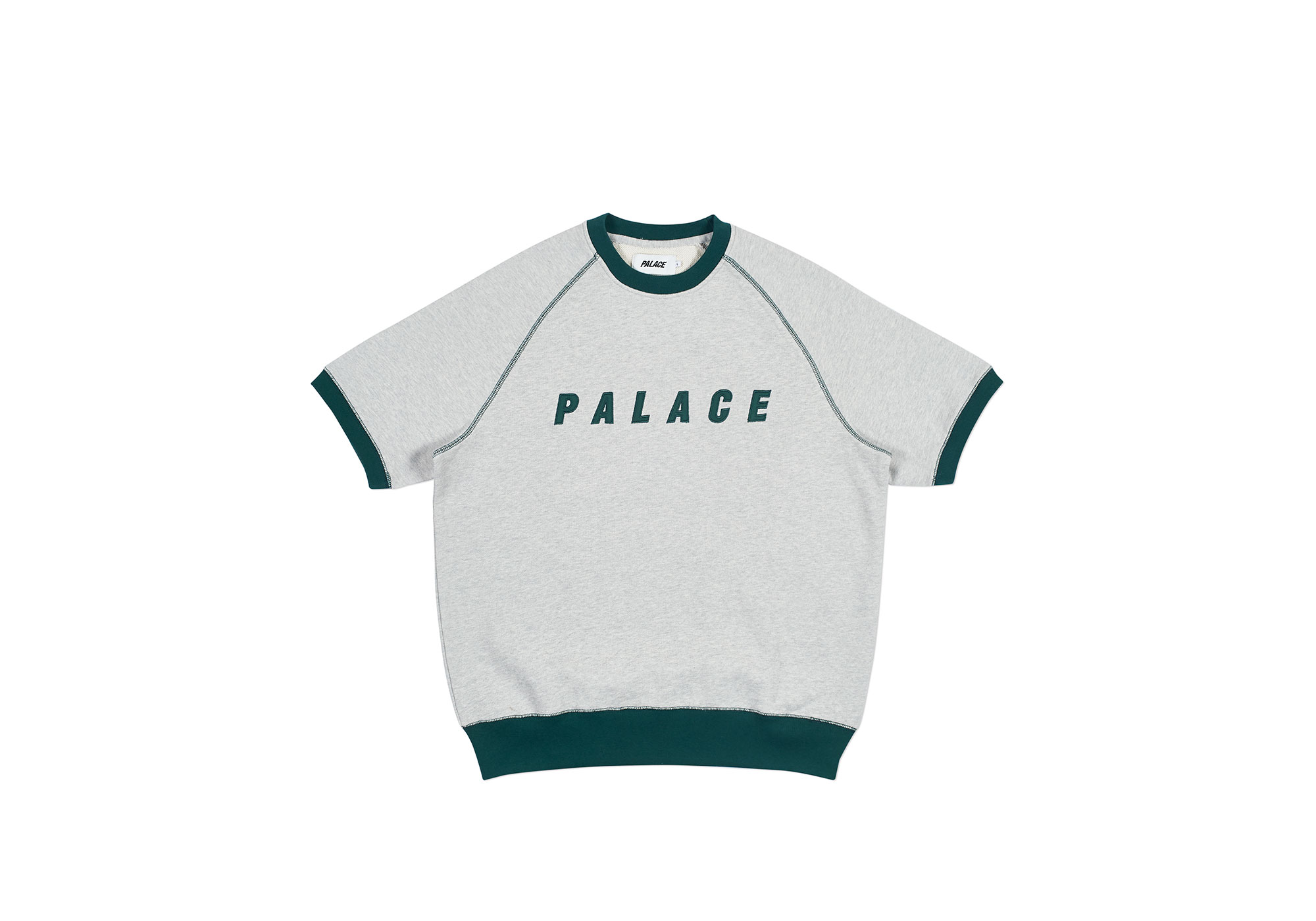 SHORT CREW GREY | PALACE SKATEBOARDS