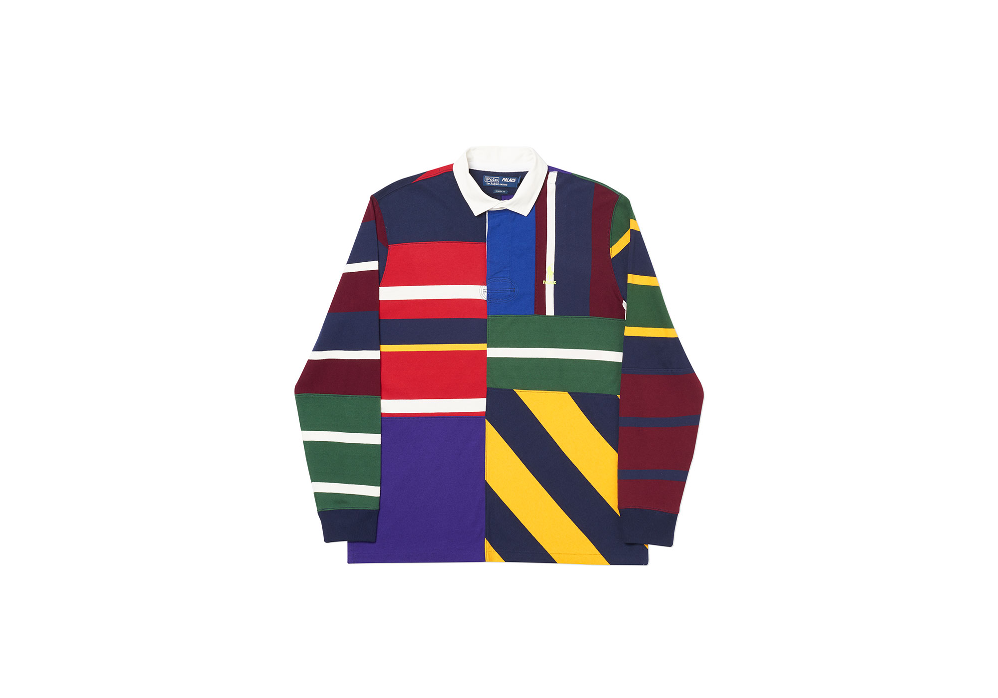 Palace x Ralph Lauren Pieced ラガーシャツ | レッド | FARFETCH JP