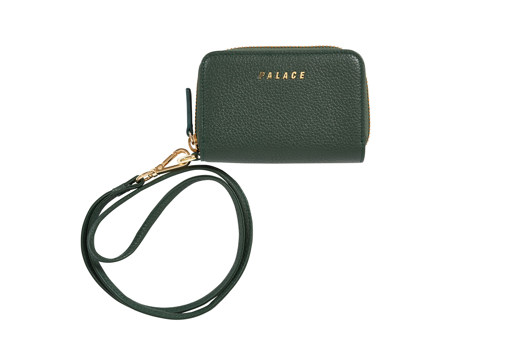 小物 palace  leather hanging wallet green LEATHER WALLET | PALACE SKATEBOARDS