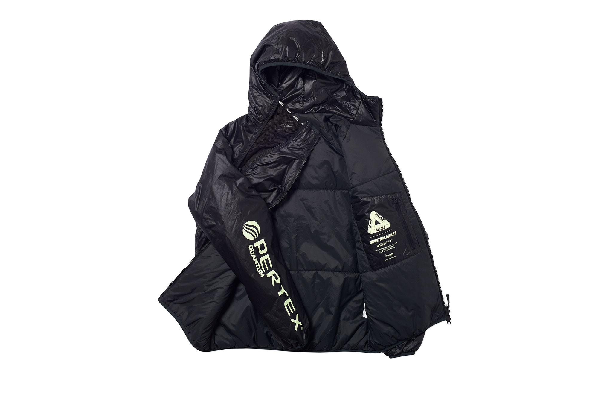 palace ダウンジャケット　pertex Palace】Pertex Opaque Balaclava Puffa☆Concrete Grey☆24FW