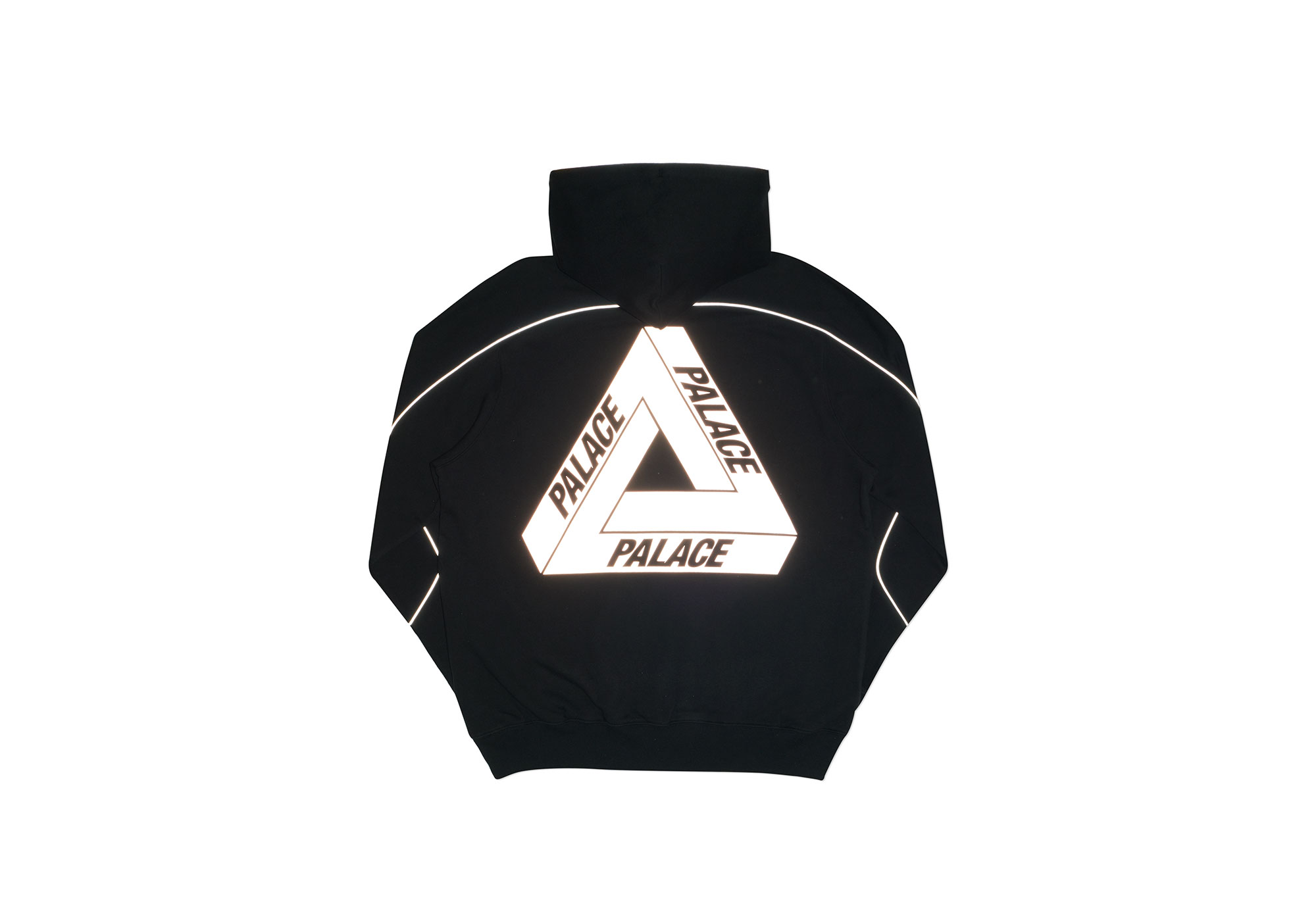 [パレス] Reflecto Hood Black SS 19 2019 REFLECTO HOOD | PALACE SKATEBOARDS