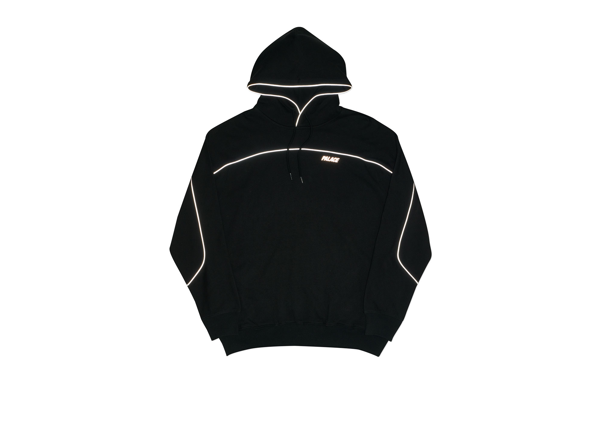 [パレス] Reflecto Hood Black SS 19 2019 REFLECTO HOOD | PALACE SKATEBOARDS