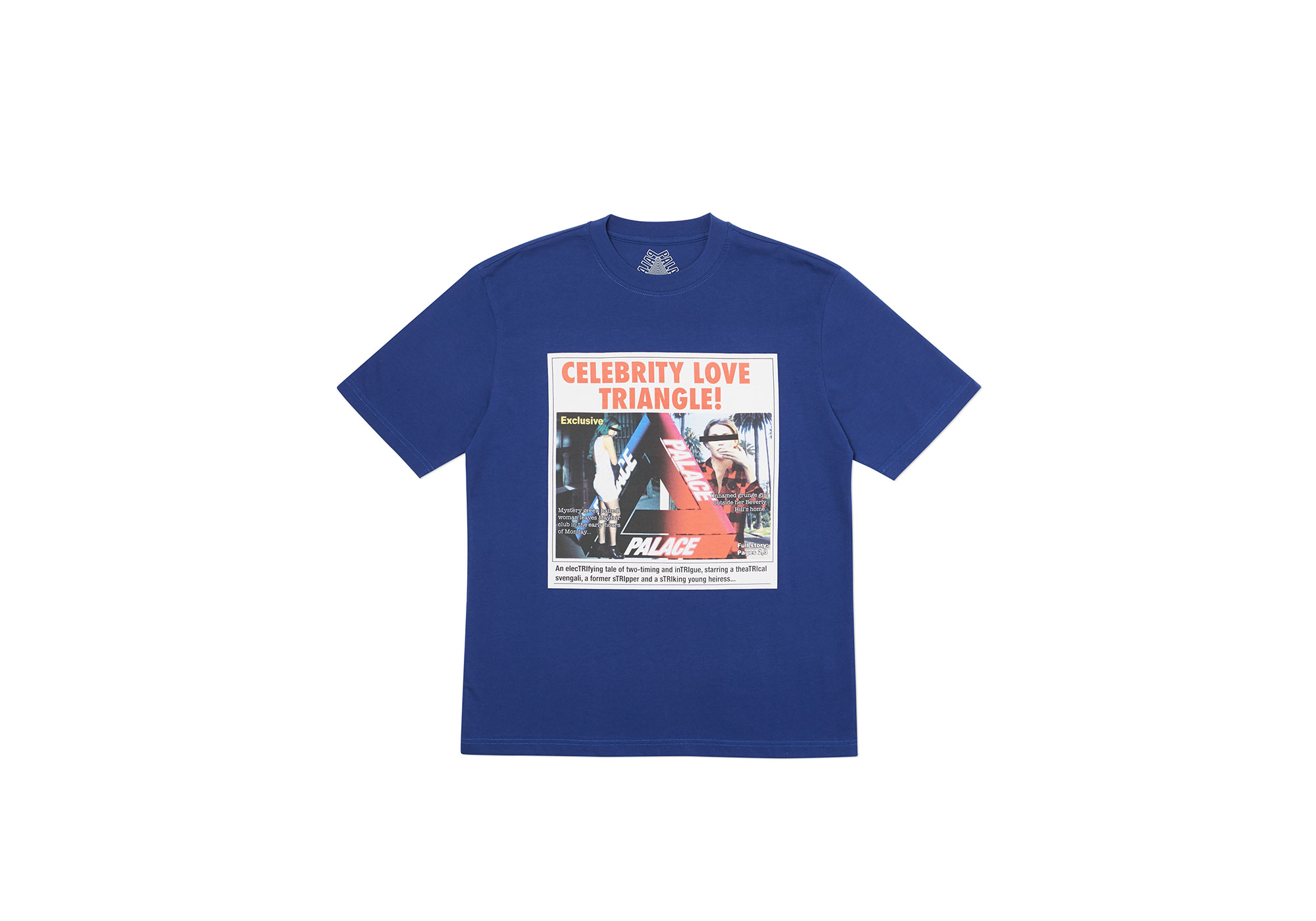 [パレス] Palace Love Triangle T Shirt FW 19 AW 19 2019 パレス] Palace Love Triangle T Shirt FW 19 AW 19 2019